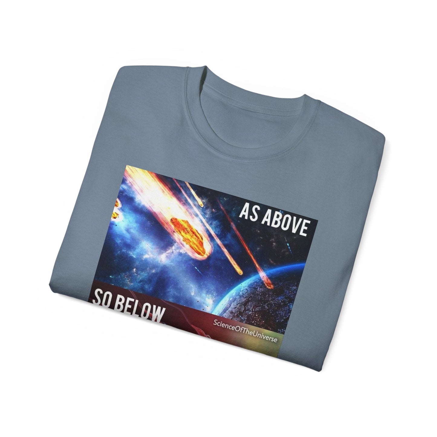 Cosmic Connection Tee - 'As Above, So Below' Unisex Ultra Cotton T-Shirt