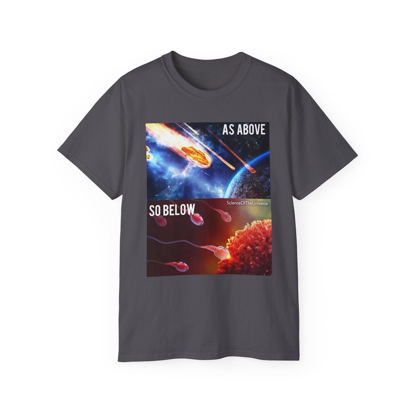 Cosmic Connection Tee - 'As Above, So Below' Unisex Ultra Cotton T-Shirt
