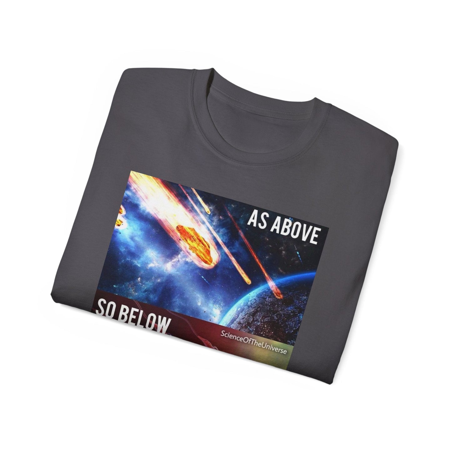 Cosmic Connection Tee - 'As Above, So Below' Unisex Ultra Cotton T-Shirt