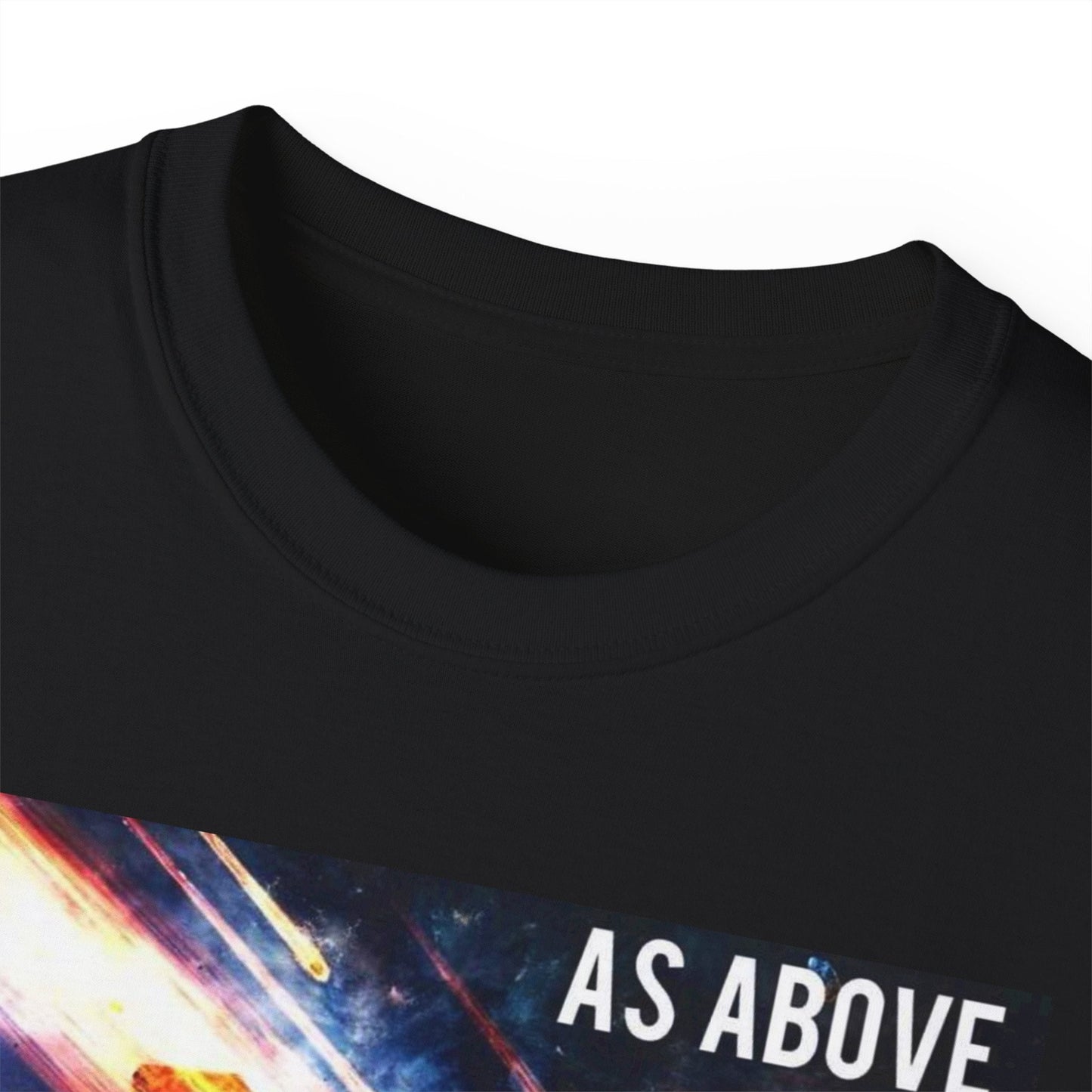 Cosmic Connection Tee - 'As Above, So Below' Unisex Ultra Cotton T-Shirt