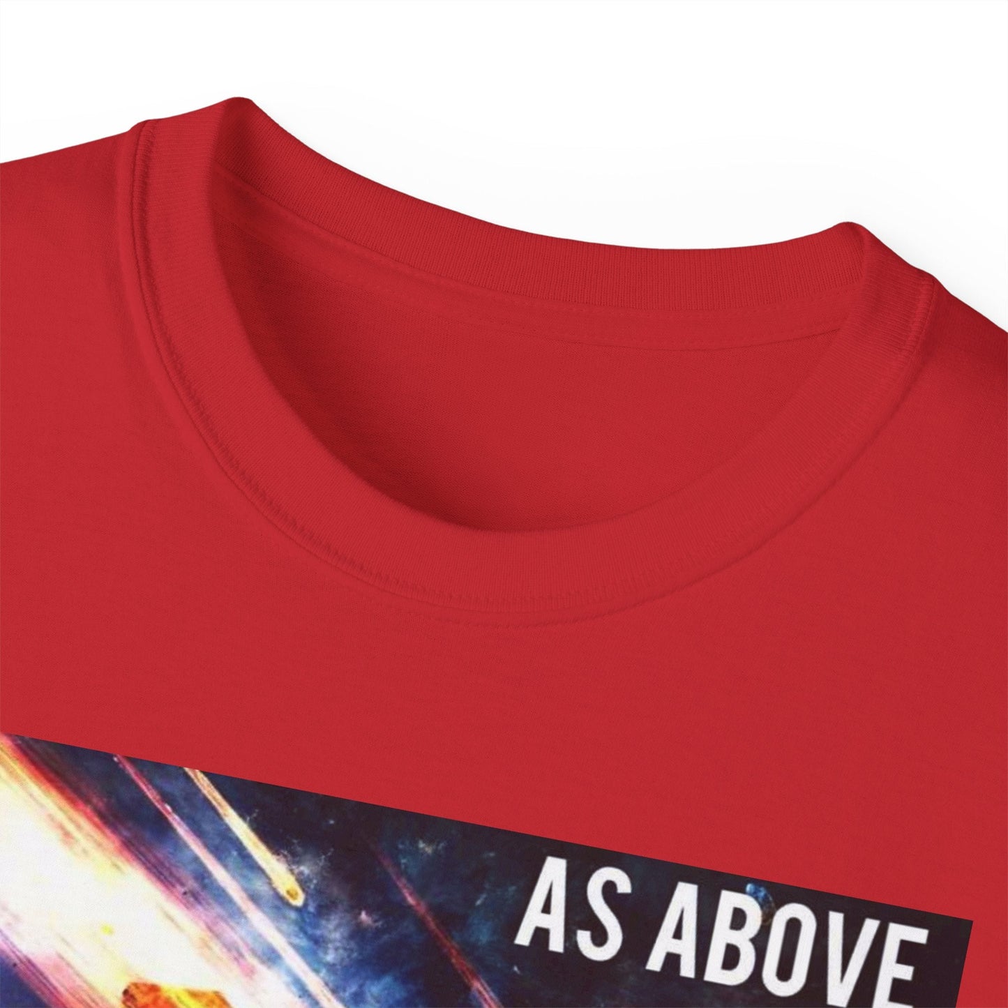 Cosmic Connection Tee - 'As Above, So Below' Unisex Ultra Cotton T-Shirt