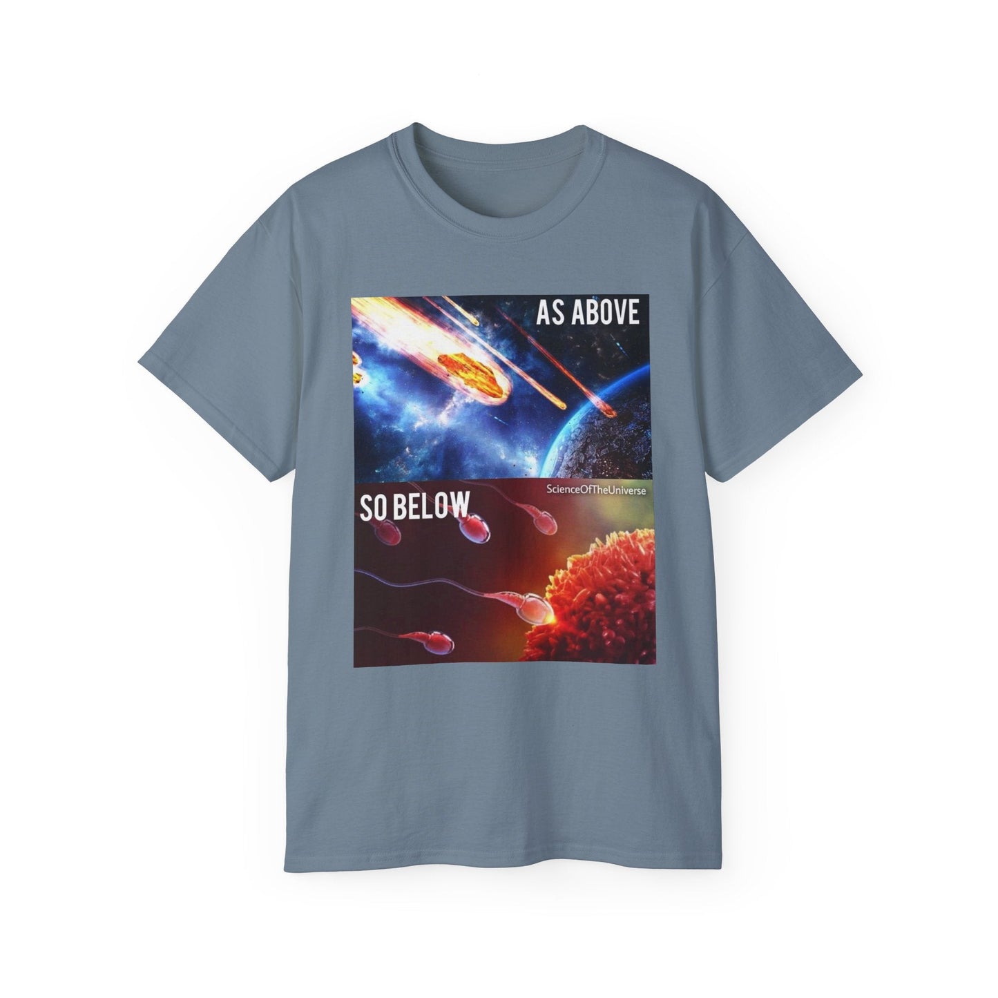 Cosmic Connection Tee - 'As Above, So Below' Unisex Ultra Cotton T-Shirt
