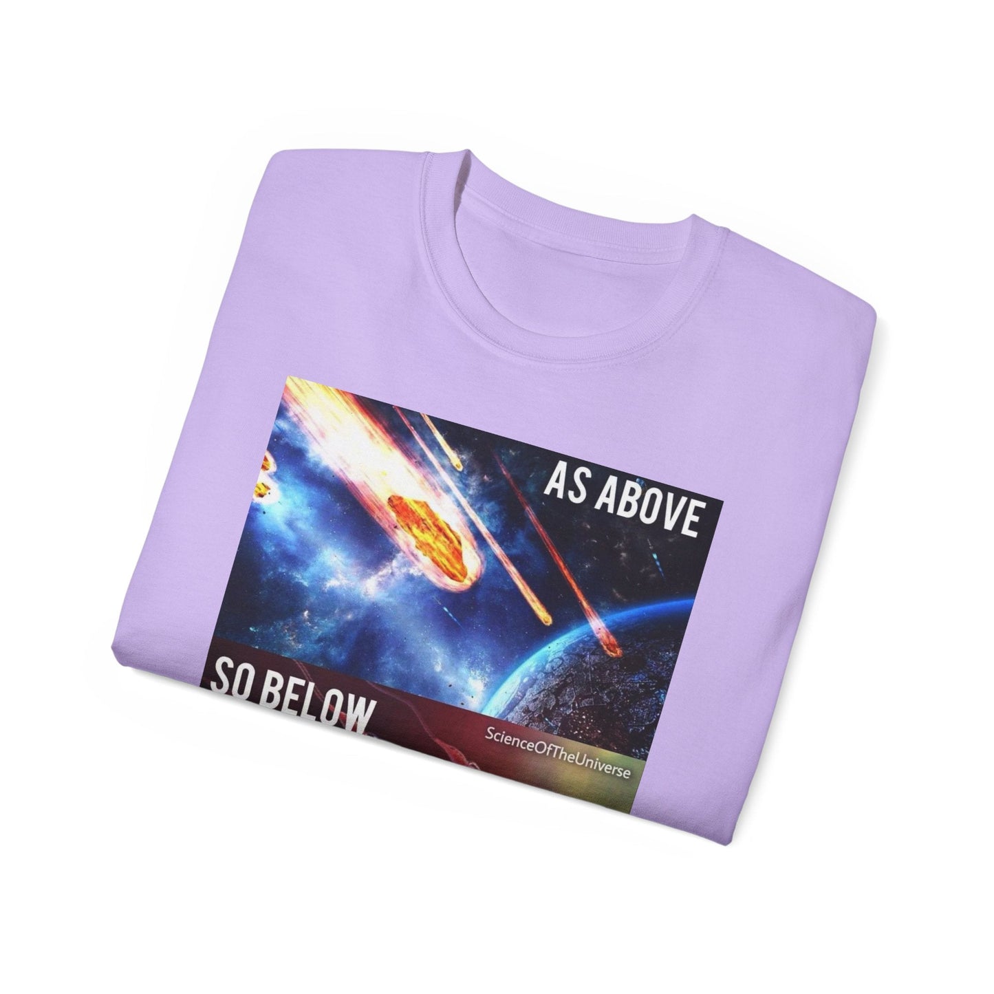 Cosmic Connection Tee - 'As Above, So Below' Unisex Ultra Cotton T-Shirt