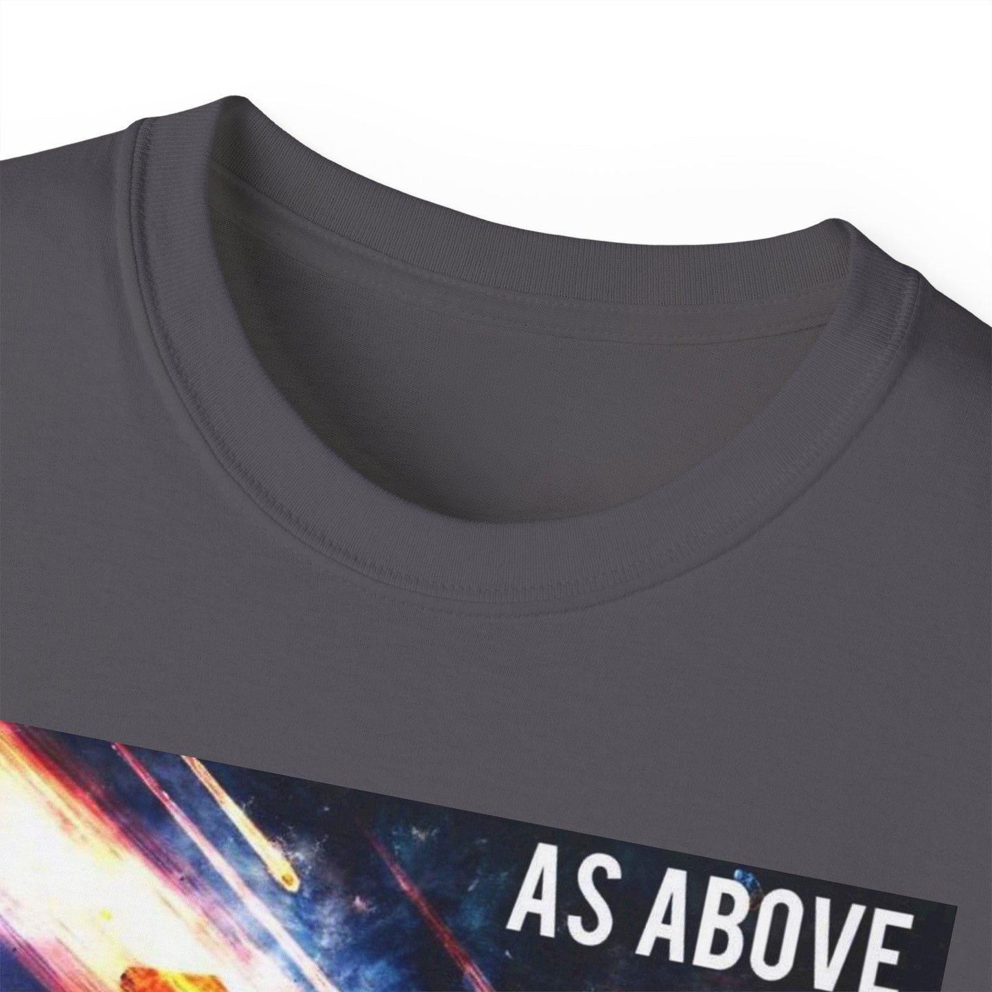 Cosmic Connection Tee - 'As Above, So Below' Unisex Ultra Cotton T-Shirt