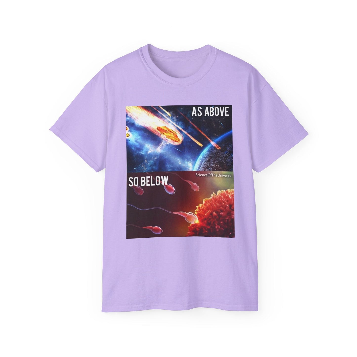 Cosmic Connection Tee - 'As Above, So Below' Unisex Ultra Cotton T-Shirt