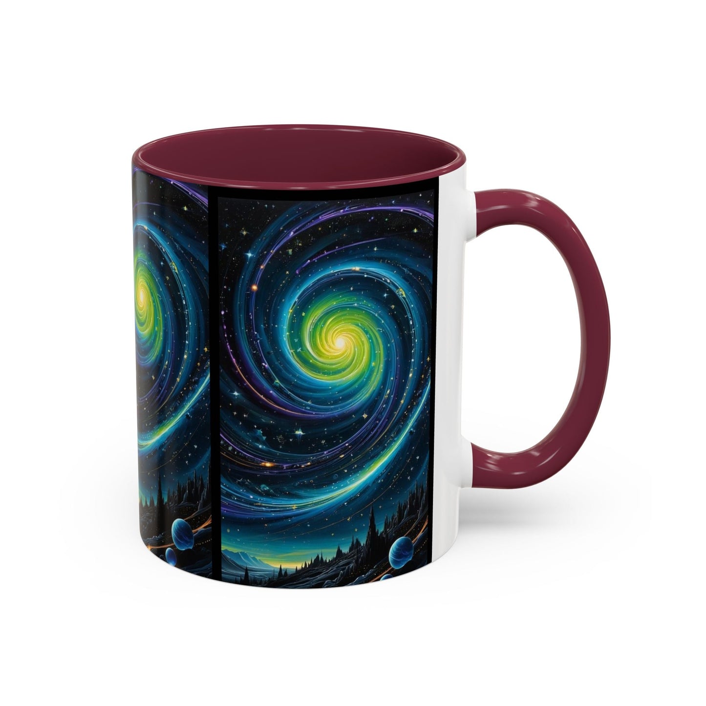 Galaxy coffee mugs, Colorful Galaxy Coffee Cup, Starry Night Drinkware, Unique Gift for Space Lovers, 11oz 15oz Sizes Available