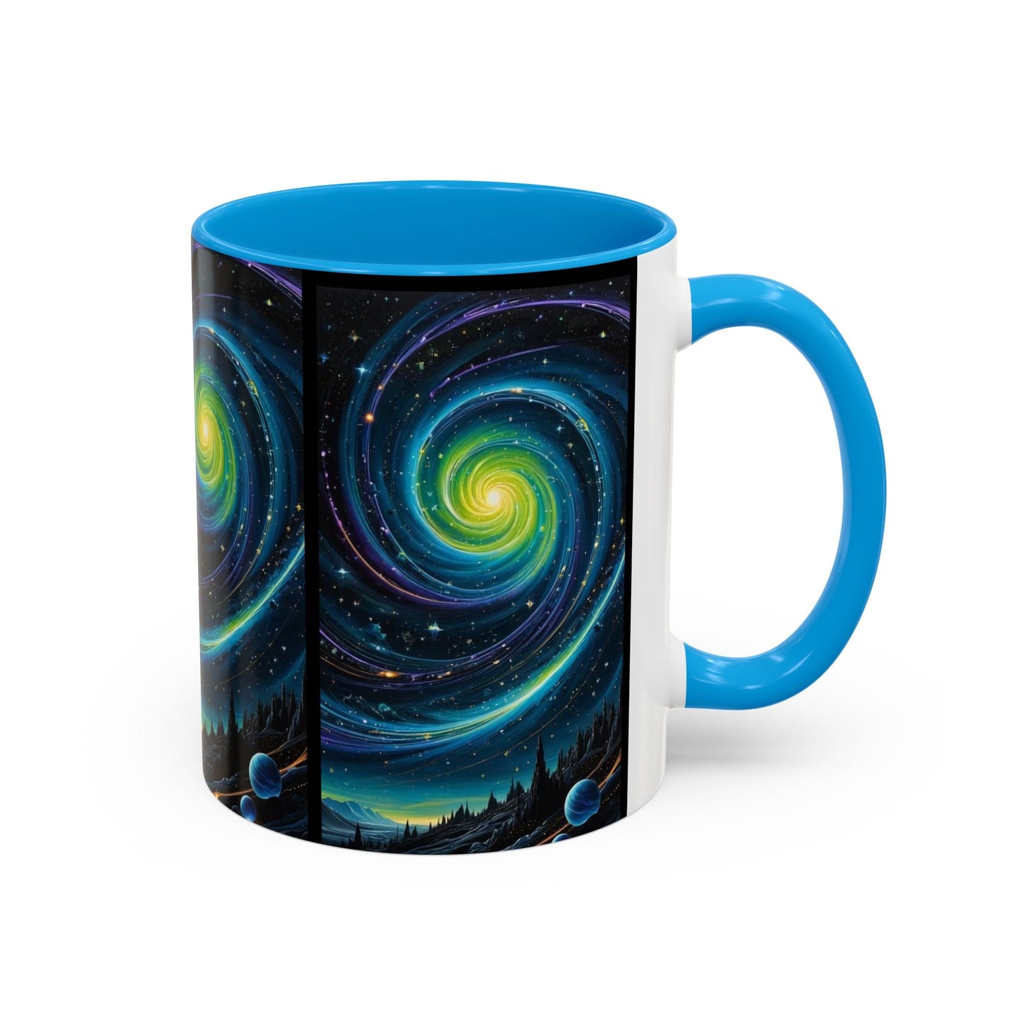 Galaxy coffee mugs, Colorful Galaxy Coffee Cup, Starry Night Drinkware, Unique Gift for Space Lovers, 11oz 15oz Sizes Available
