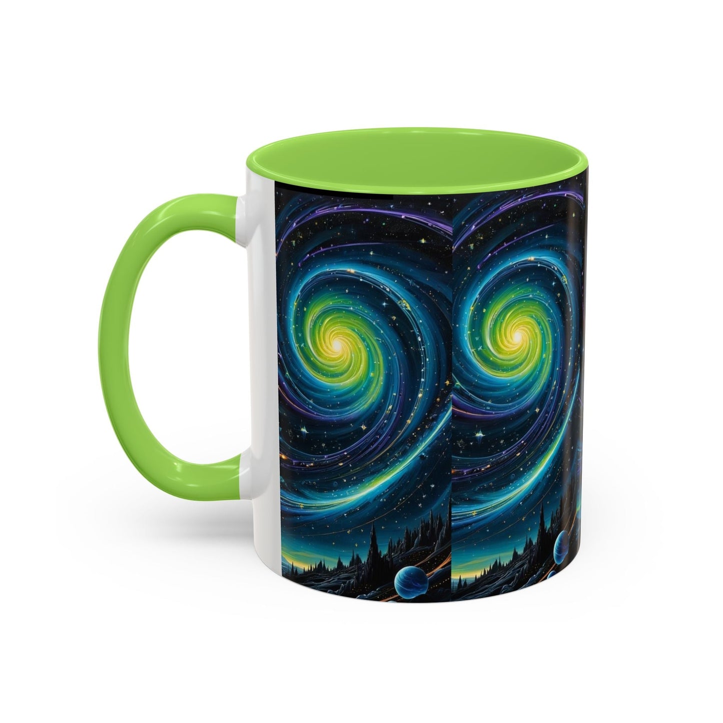 Galaxy coffee mugs, Colorful Galaxy Coffee Cup, Starry Night Drinkware, Unique Gift for Space Lovers, 11oz 15oz Sizes Available