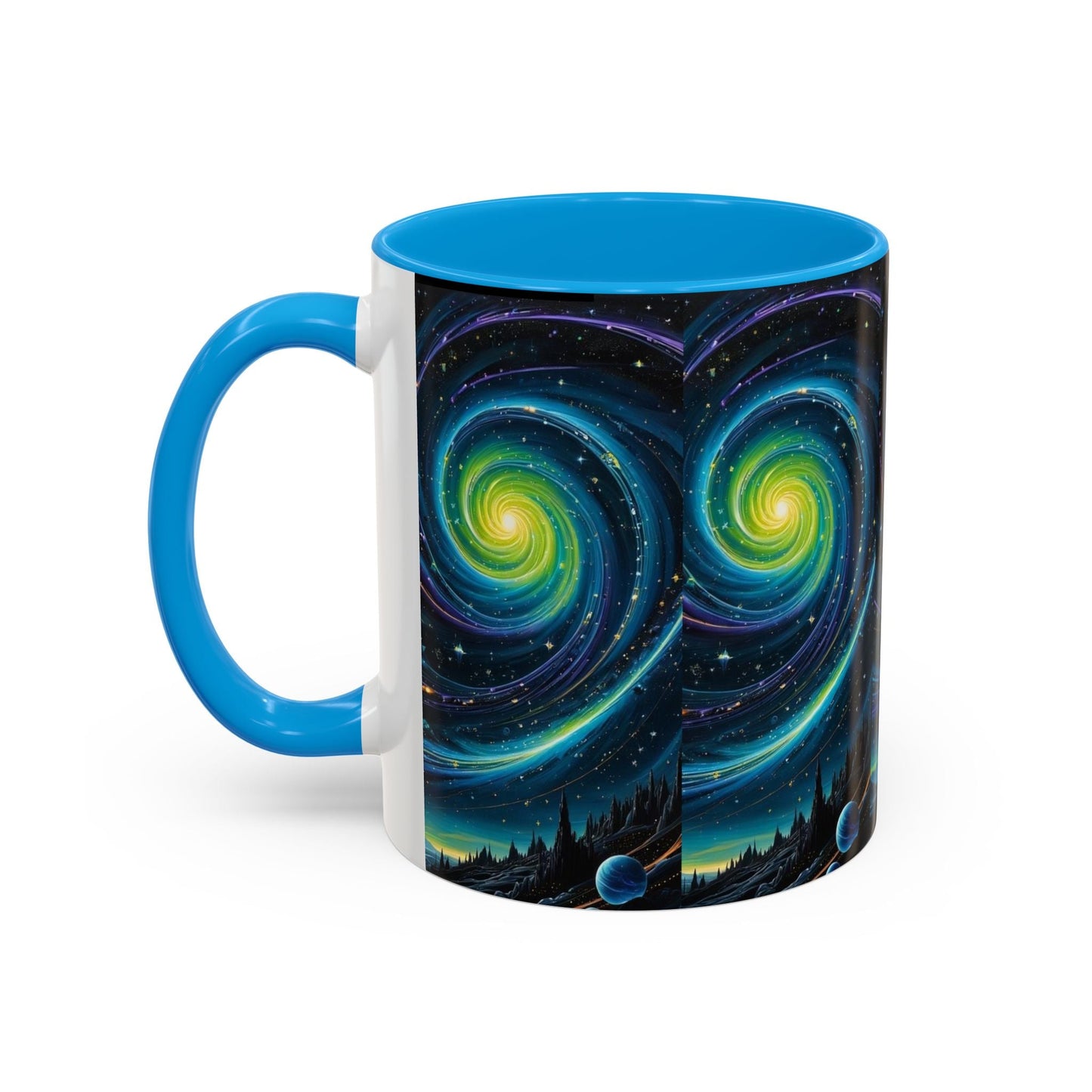 Galaxy coffee mugs, Colorful Galaxy Coffee Cup, Starry Night Drinkware, Unique Gift for Space Lovers, 11oz 15oz Sizes Available