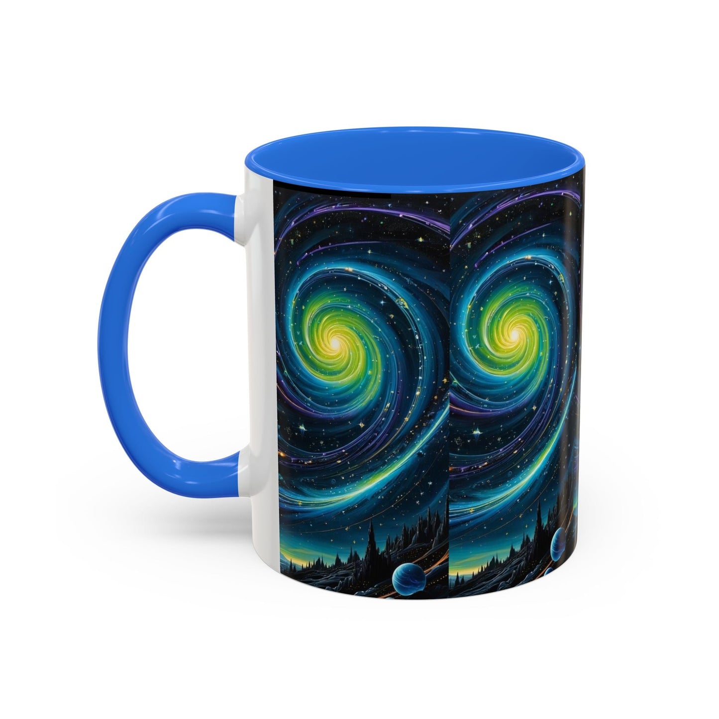 Galaxy coffee mugs, Colorful Galaxy Coffee Cup, Starry Night Drinkware, Unique Gift for Space Lovers, 11oz 15oz Sizes Available