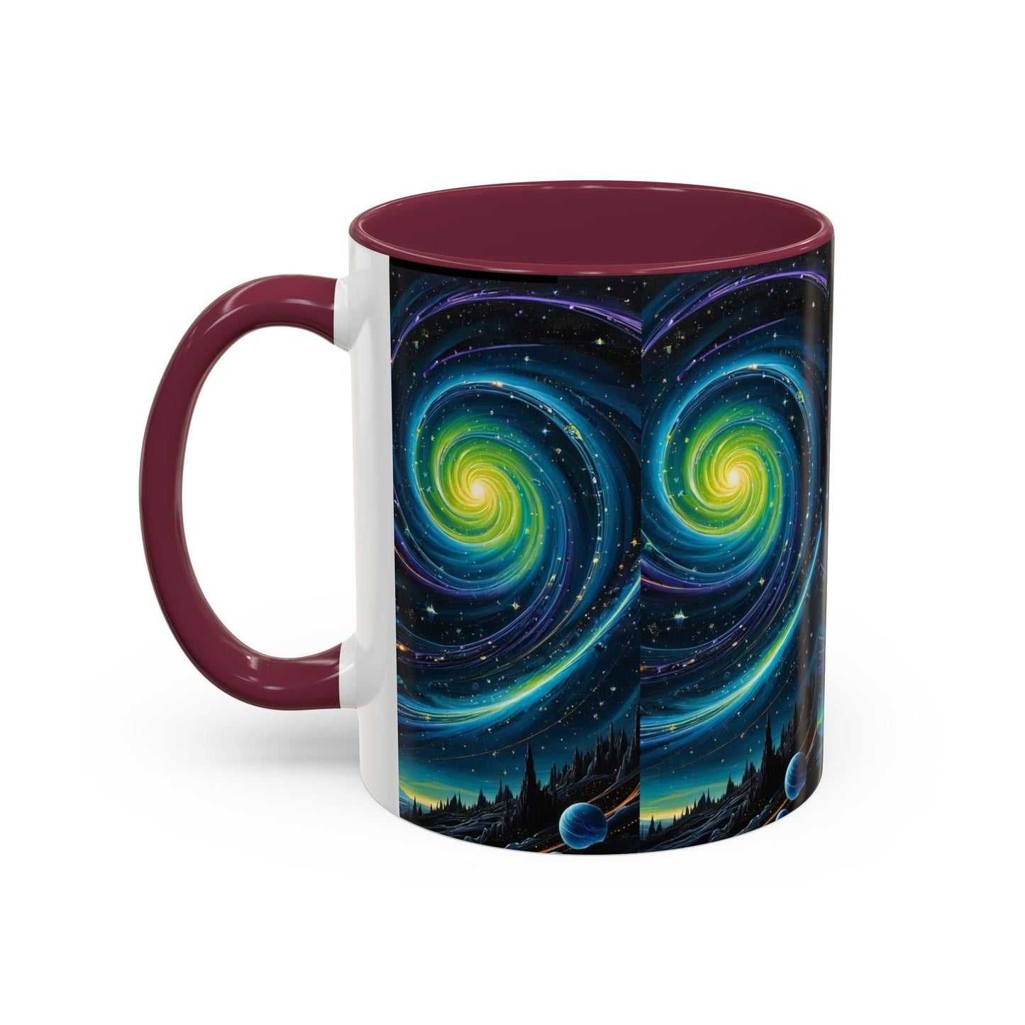Galaxy coffee mugs, Colorful Galaxy Coffee Cup, Starry Night Drinkware, Unique Gift for Space Lovers, 11oz 15oz Sizes Available