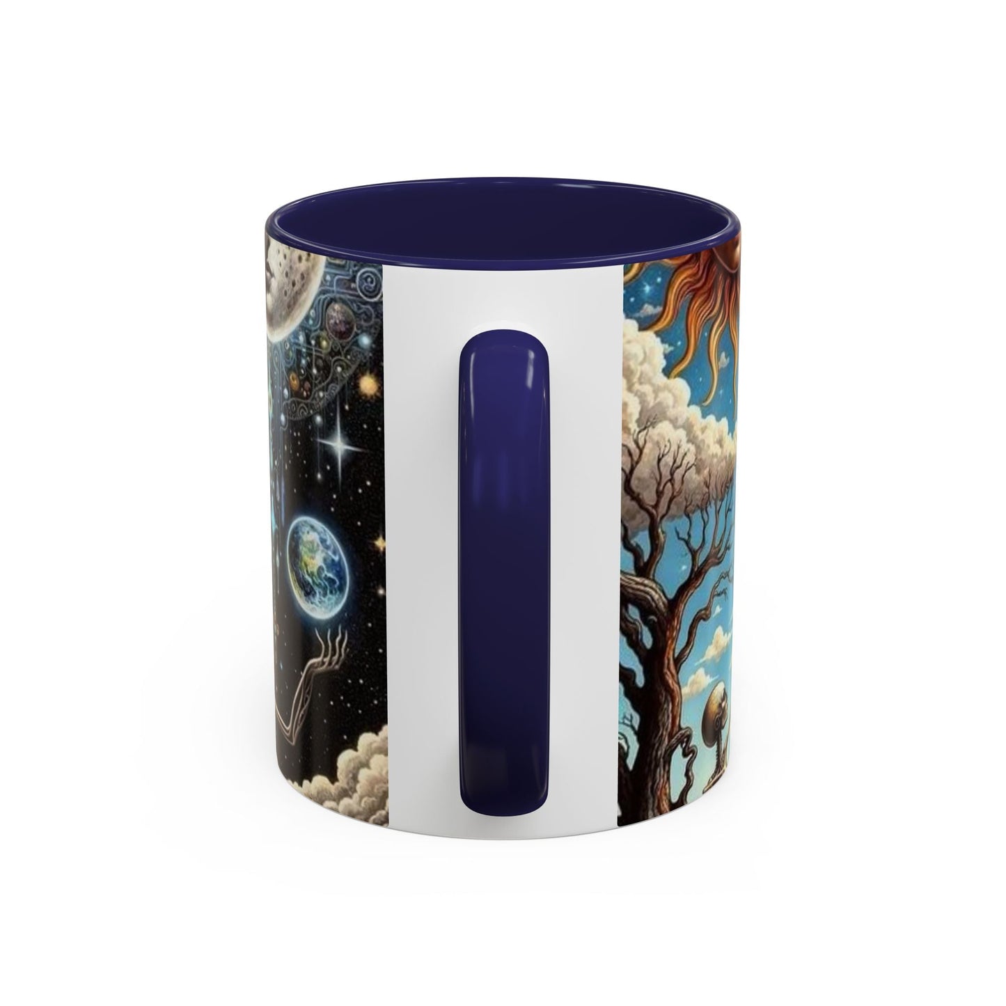 Cosmic Coffee Mug, Space Art Mug, Galaxy Mug, Astral Travel Gift, Unique Coffee Cup for Astronomers, Sci-Fi Lovers
