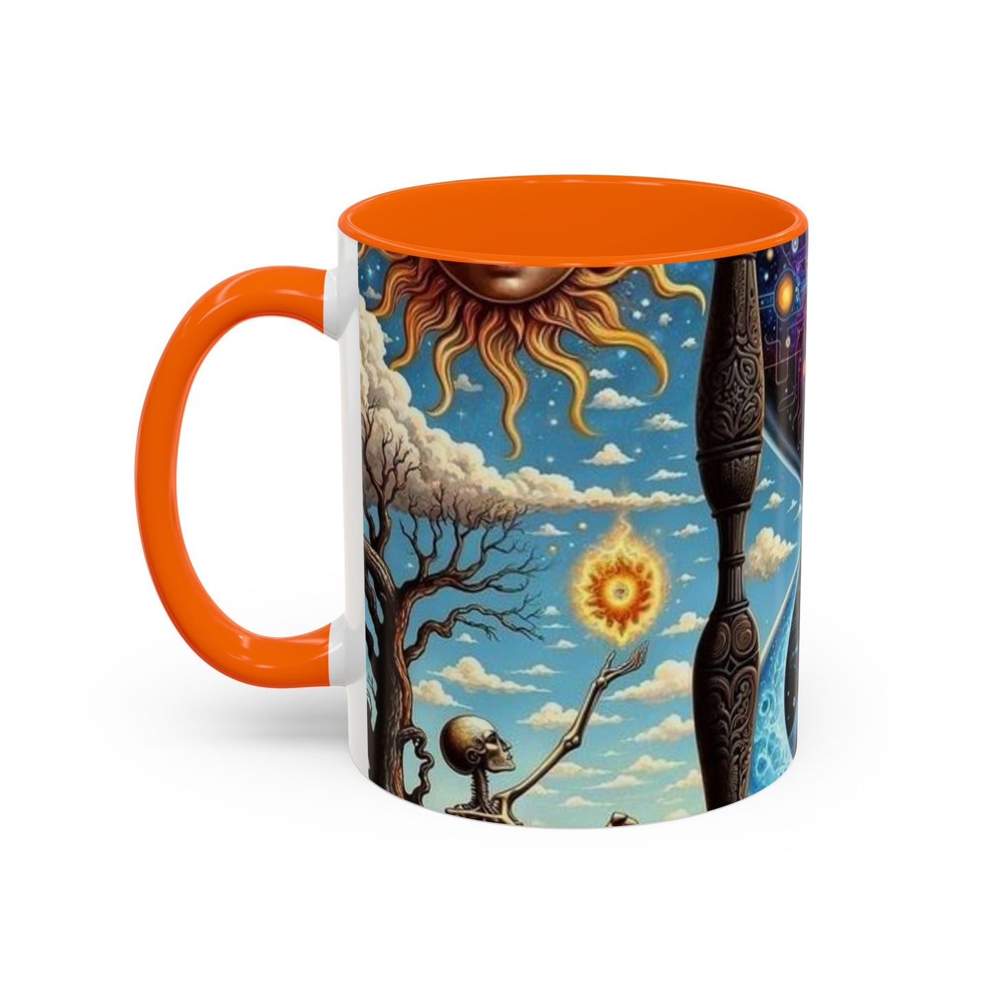 Cosmic Coffee Mug, Space Art Mug, Galaxy Mug, Astral Travel Gift, Unique Coffee Cup for Astronomers, Sci-Fi Lovers