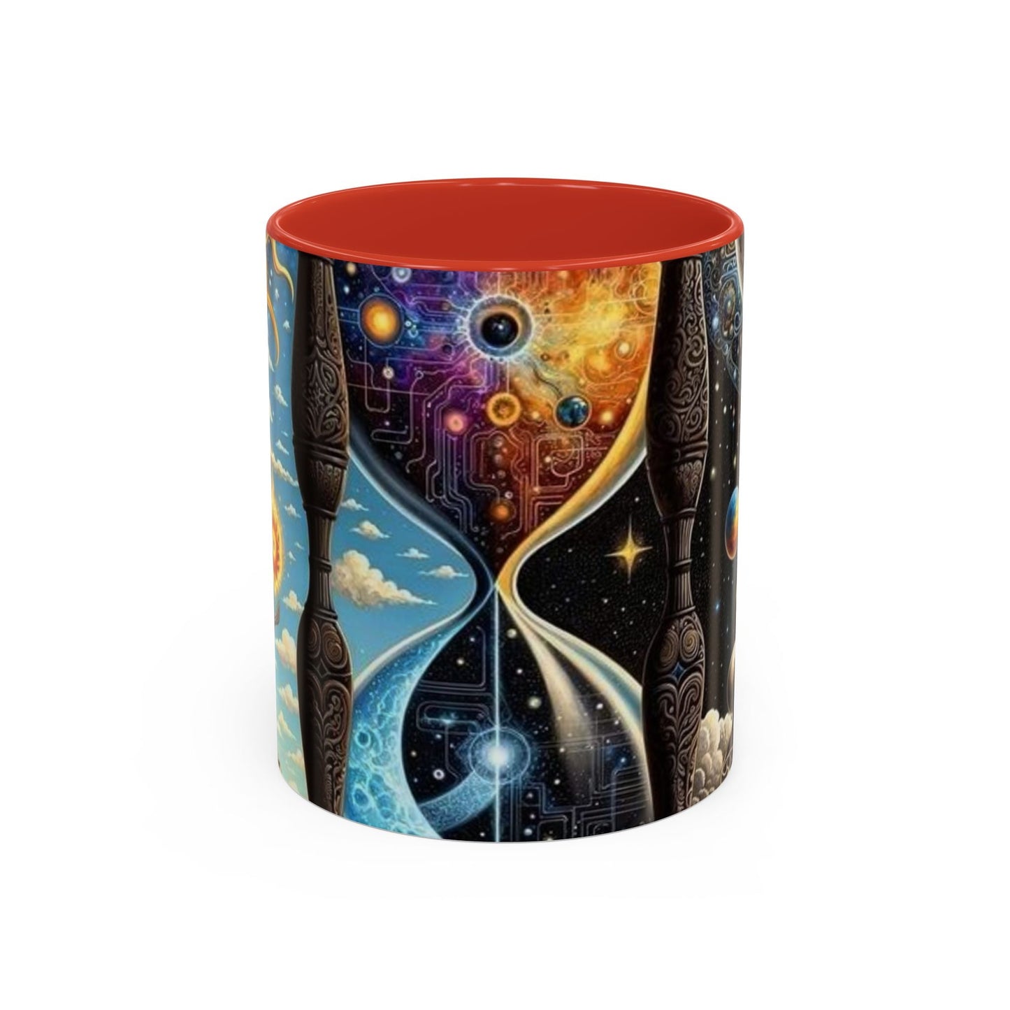 Cosmic Coffee Mug, Space Art Mug, Galaxy Mug, Astral Travel Gift, Unique Coffee Cup for Astronomers, Sci-Fi Lovers