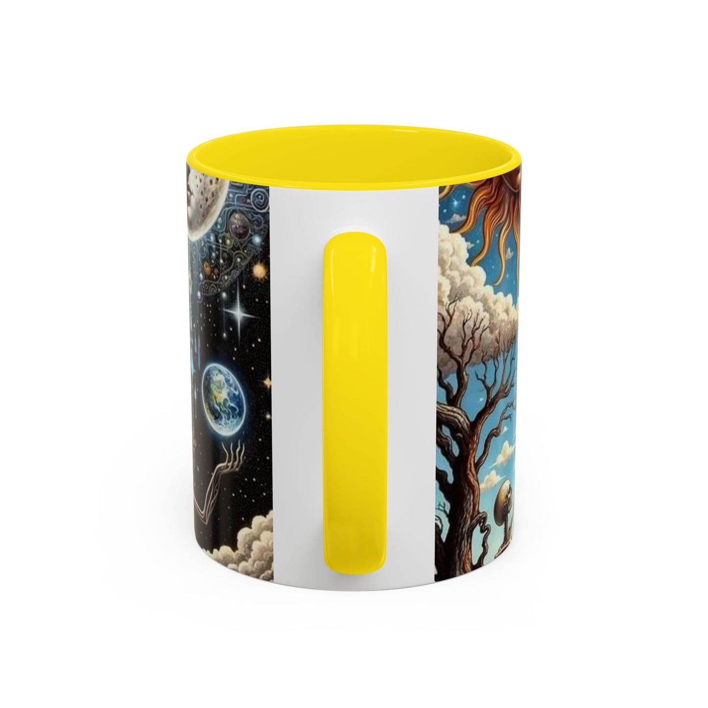 Cosmic Coffee Mug, Space Art Mug, Galaxy Mug, Astral Travel Gift, Unique Coffee Cup for Astronomers, Sci-Fi Lovers