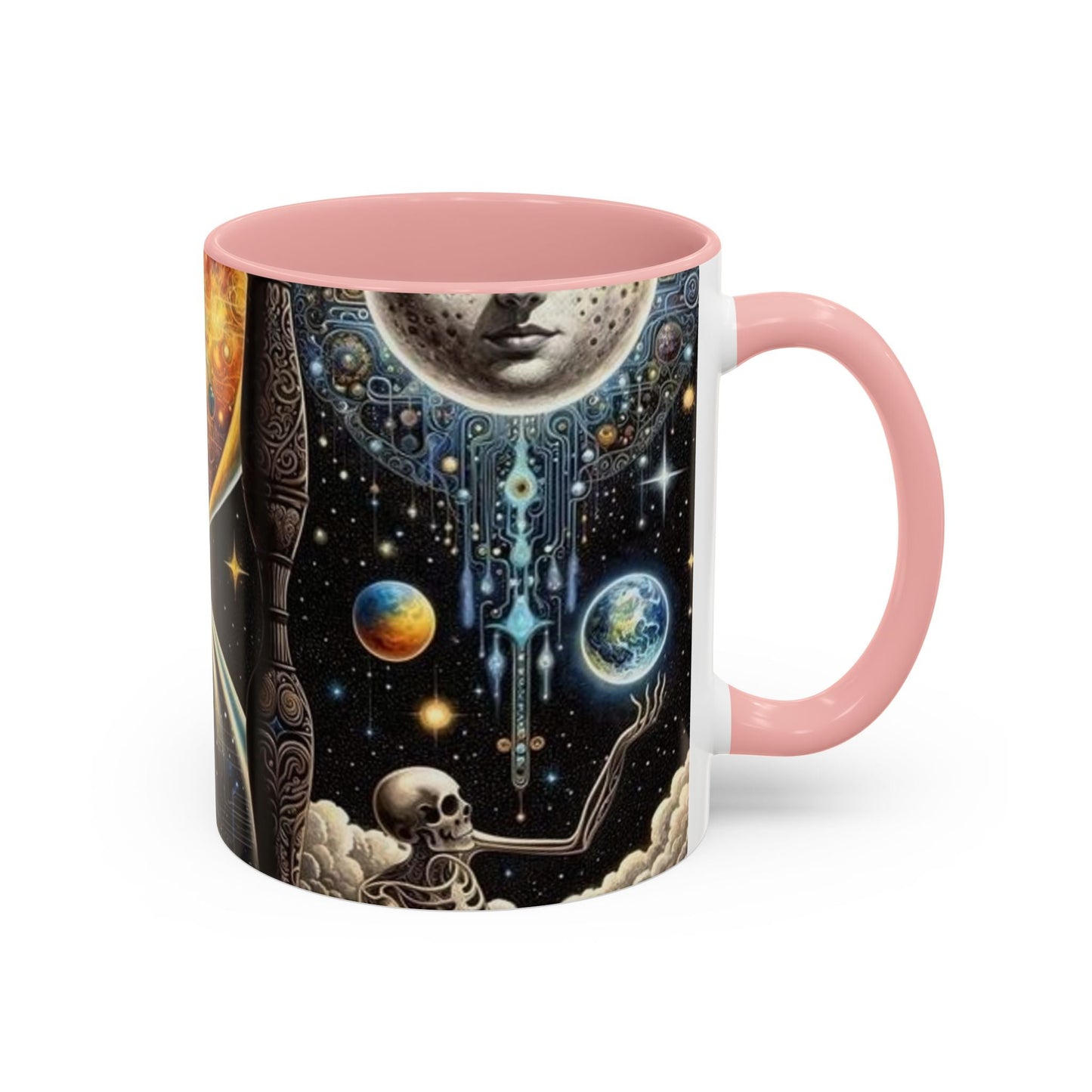 Cosmic Coffee Mug, Space Art Mug, Galaxy Mug, Astral Travel Gift, Unique Coffee Cup for Astronomers, Sci-Fi Lovers
