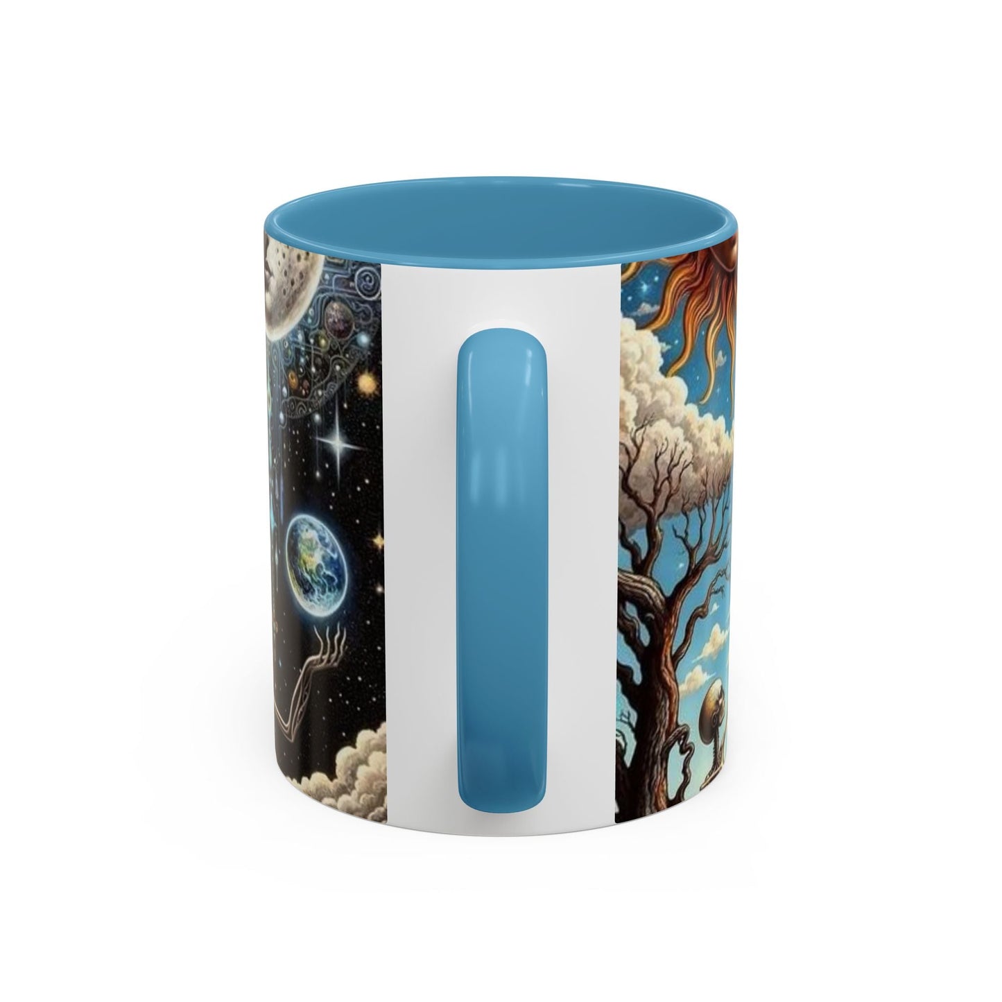 Cosmic Coffee Mug, Space Art Mug, Galaxy Mug, Astral Travel Gift, Unique Coffee Cup for Astronomers, Sci-Fi Lovers