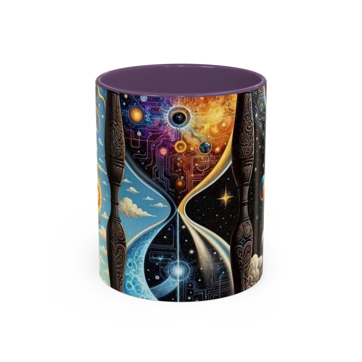 Cosmic Coffee Mug, Space Art Mug, Galaxy Mug, Astral Travel Gift, Unique Coffee Cup for Astronomers, Sci-Fi Lovers