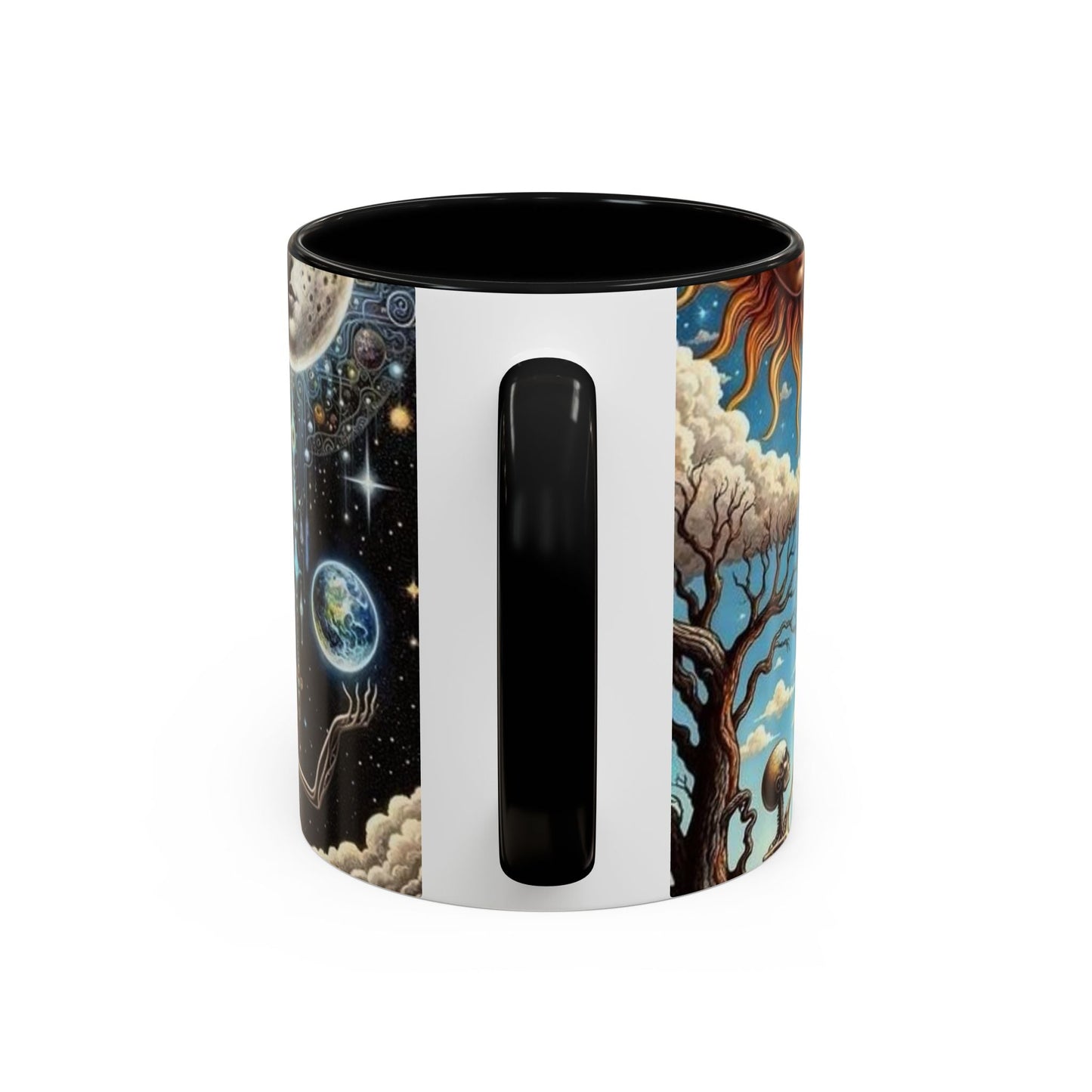Cosmic Coffee Mug, Space Art Mug, Galaxy Mug, Astral Travel Gift, Unique Coffee Cup for Astronomers, Sci-Fi Lovers