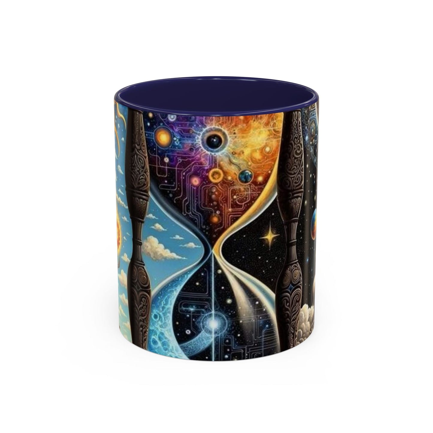 Cosmic Coffee Mug, Space Art Mug, Galaxy Mug, Astral Travel Gift, Unique Coffee Cup for Astronomers, Sci-Fi Lovers