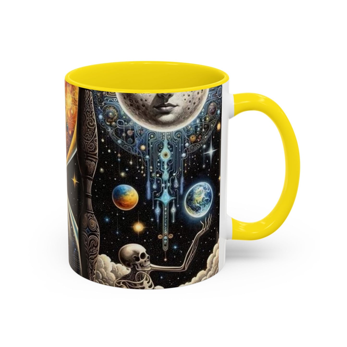 Cosmic Coffee Mug, Space Art Mug, Galaxy Mug, Astral Travel Gift, Unique Coffee Cup for Astronomers, Sci-Fi Lovers