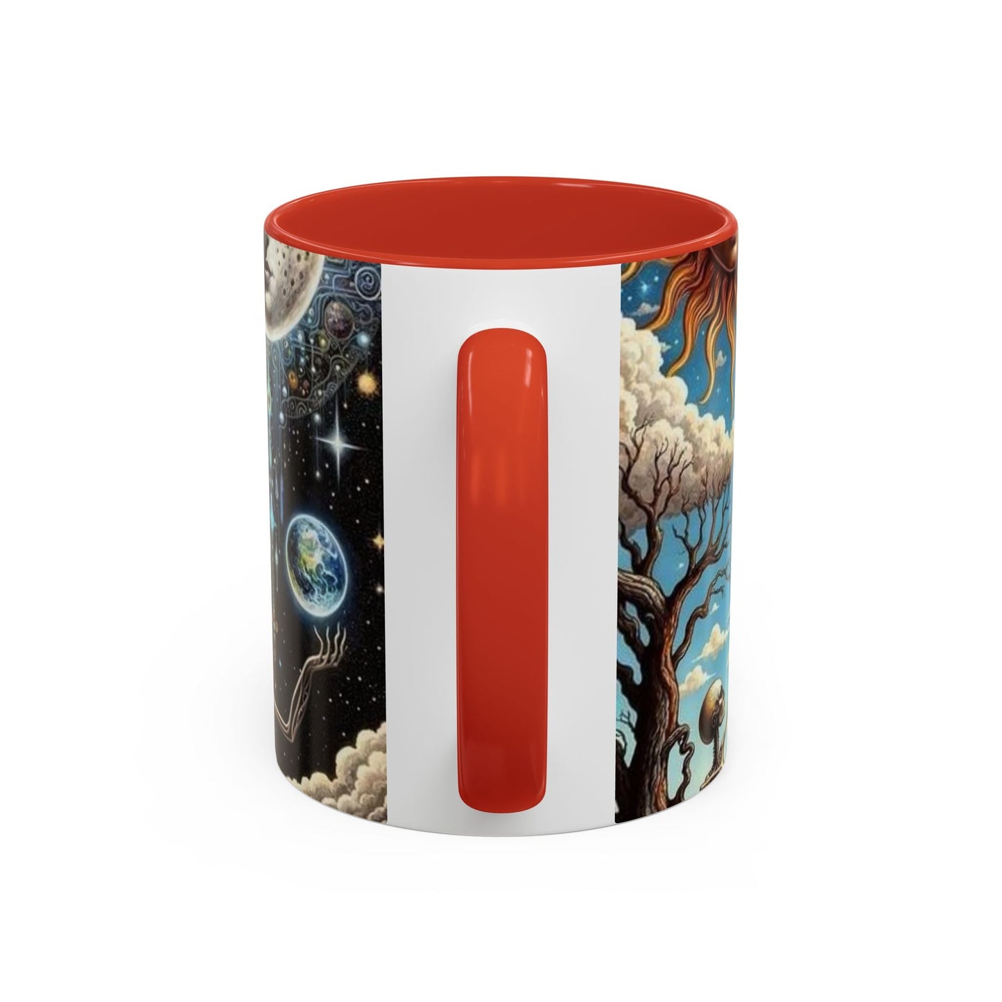 Cosmic Coffee Mug, Space Art Mug, Galaxy Mug, Astral Travel Gift, Unique Coffee Cup for Astronomers, Sci-Fi Lovers