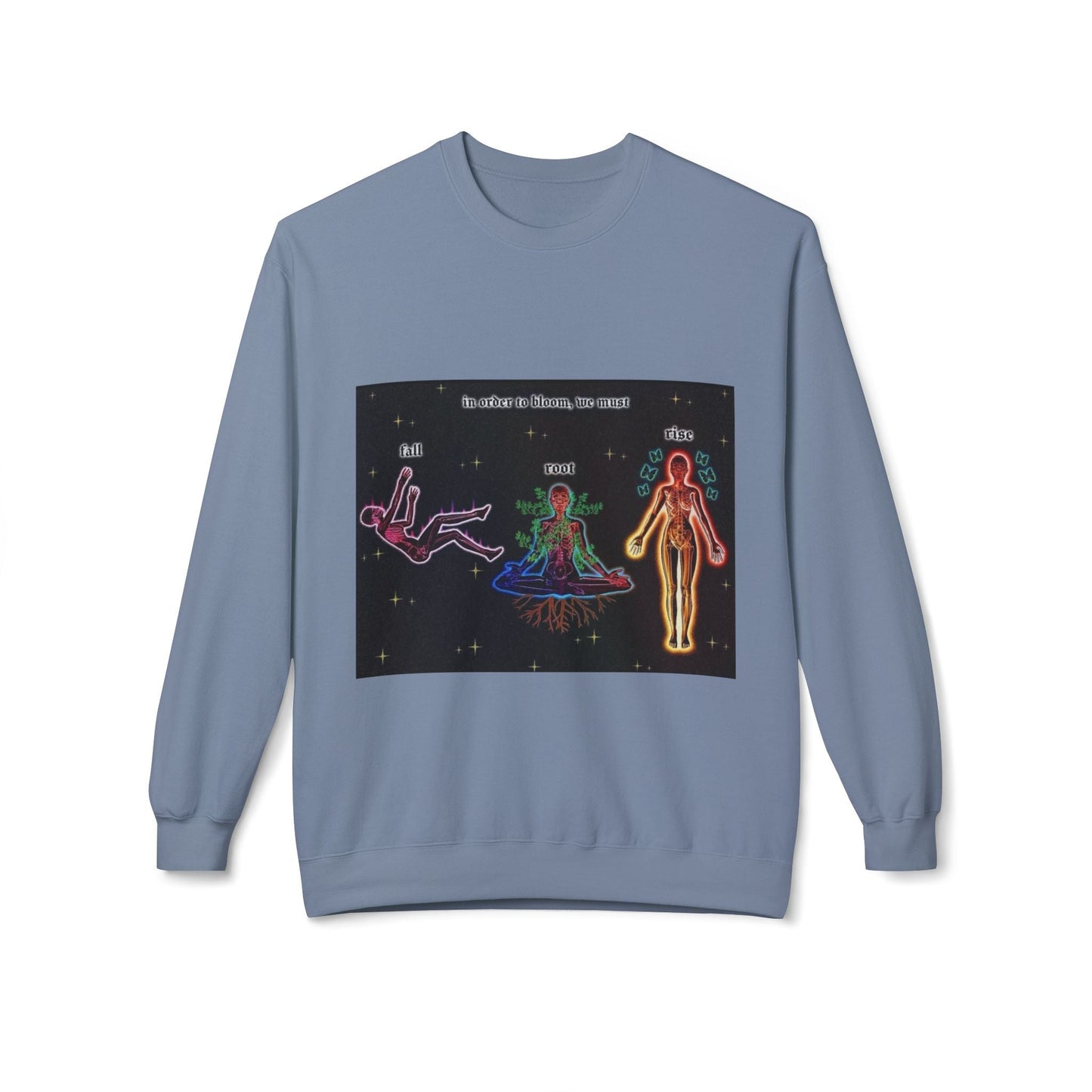 Cosmic Vibes Unisex Fleece Sweatshirt - Explore Your Inner Self