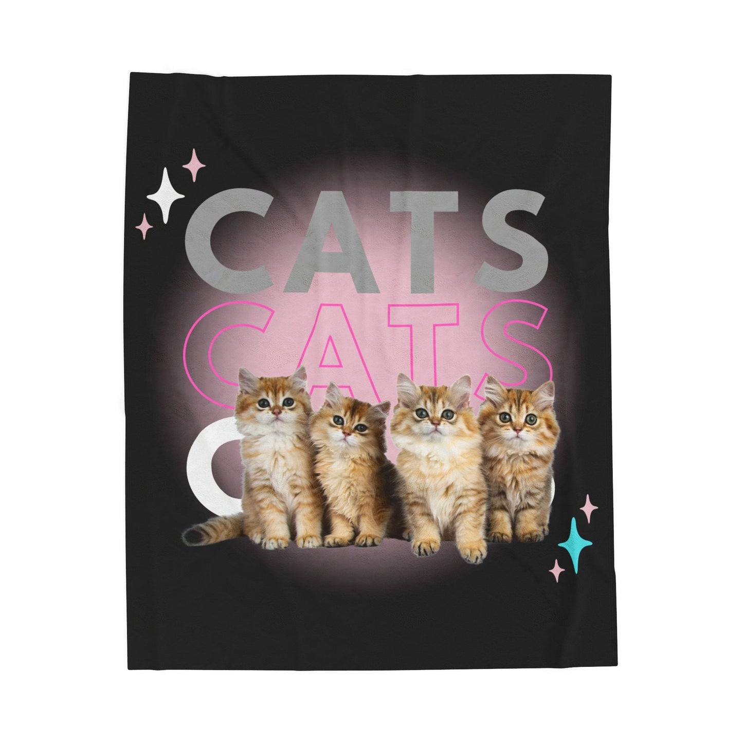 Cozy Cat Lover's Velveteen Plush Blanket - Perfect for Home, Gifts, Cat Lovers, Pet Decor, Cozy Nights