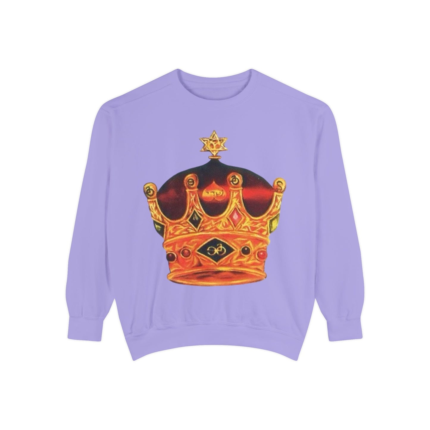 Crown Graphic Unisex Sweatshirt - Stylish & Comfortable