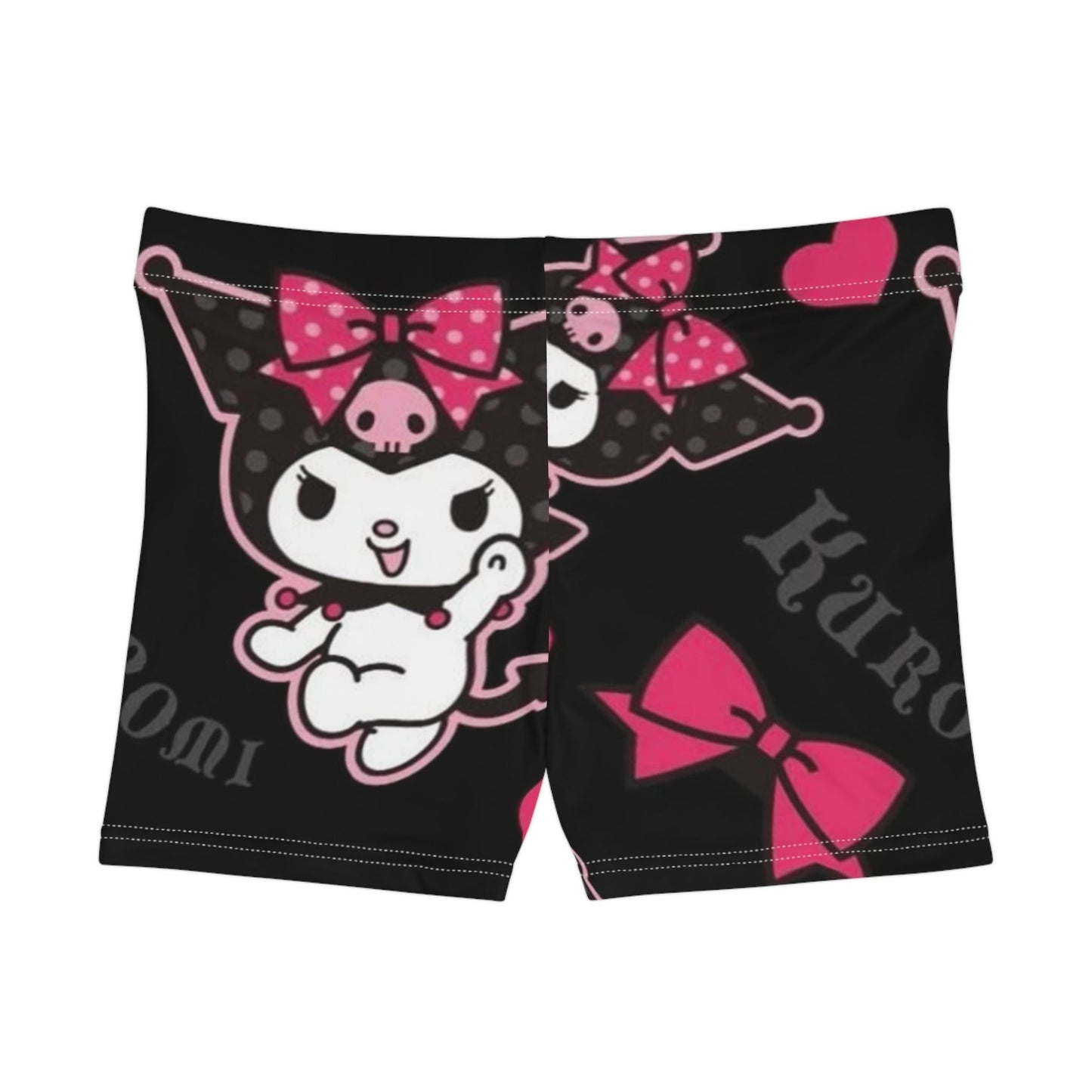 Cute Kawaii Women's Shorts with Bow Design