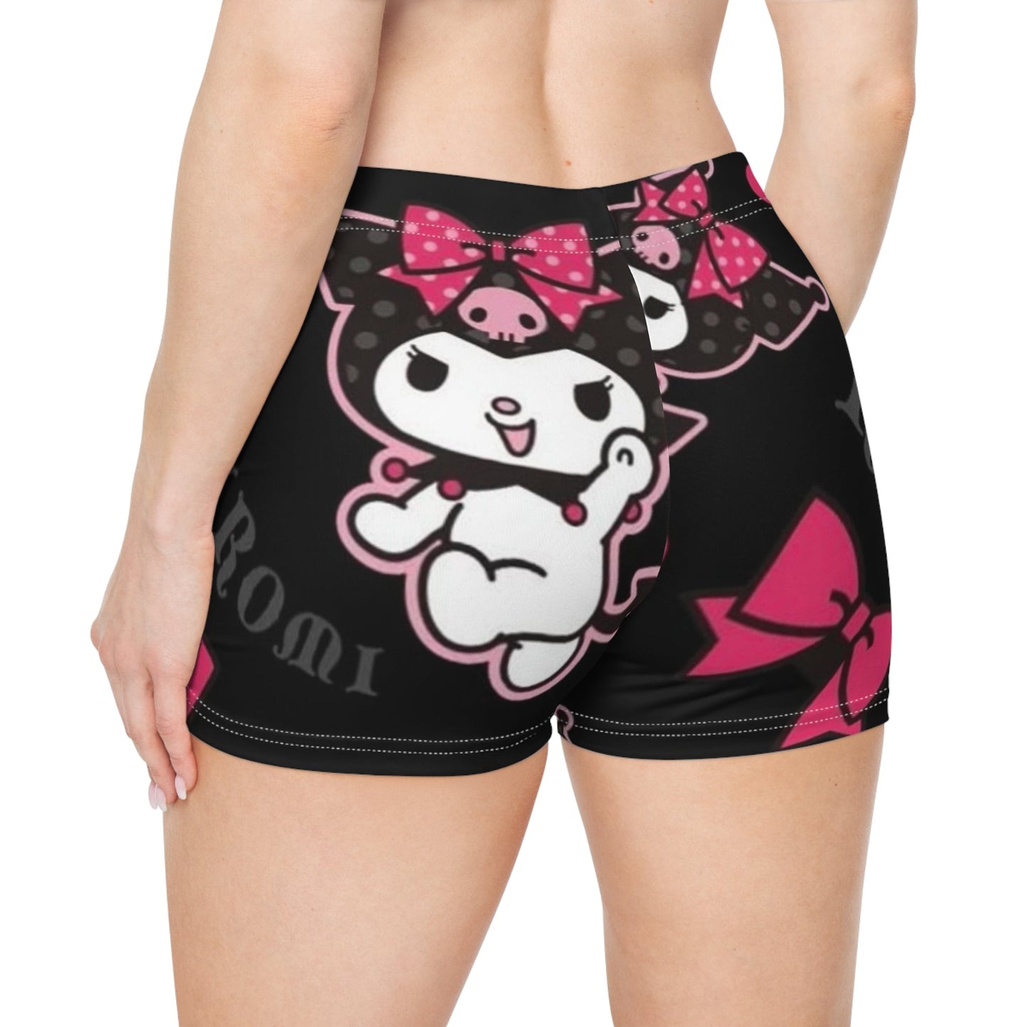 Cute Kawaii Women's Shorts with Bow Design