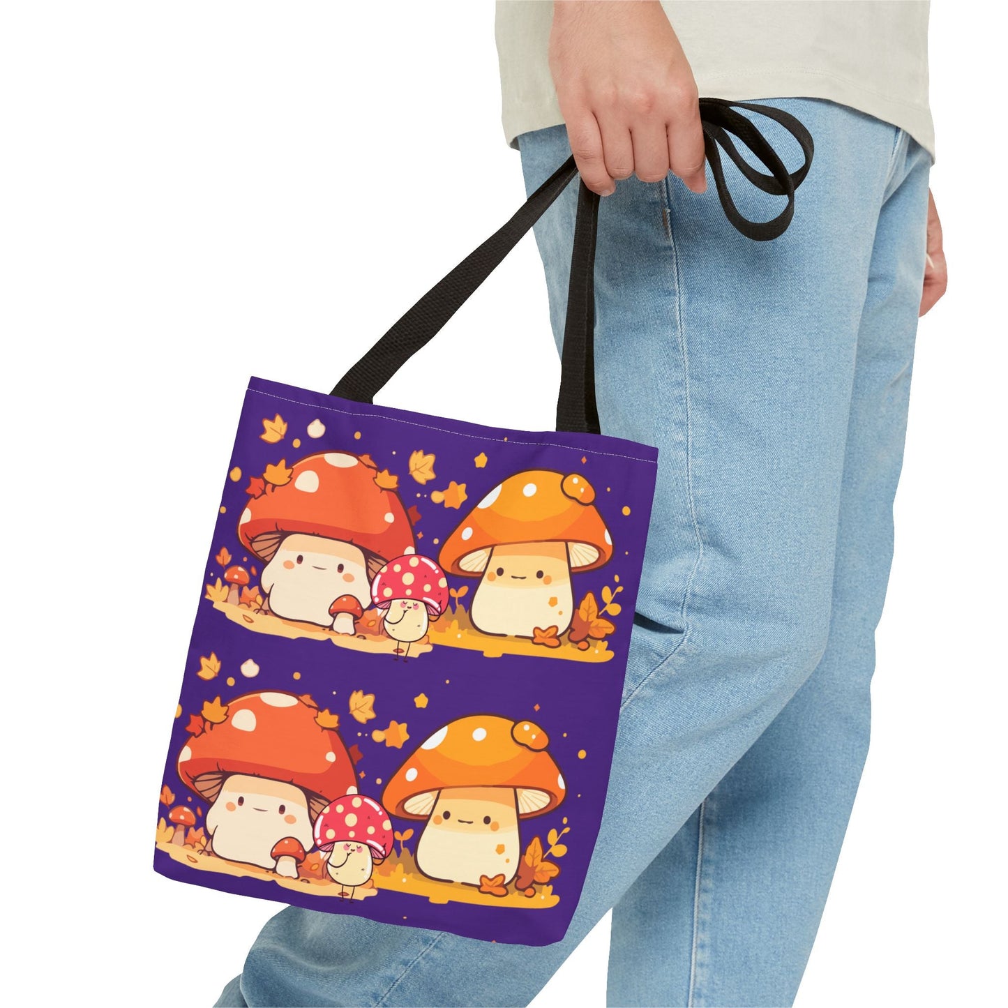 Cute Mushroom Tote Bag, Fall Tote, Autumn Bag, Gift for Nature Lovers, Eco-Friendly Shopping Bag