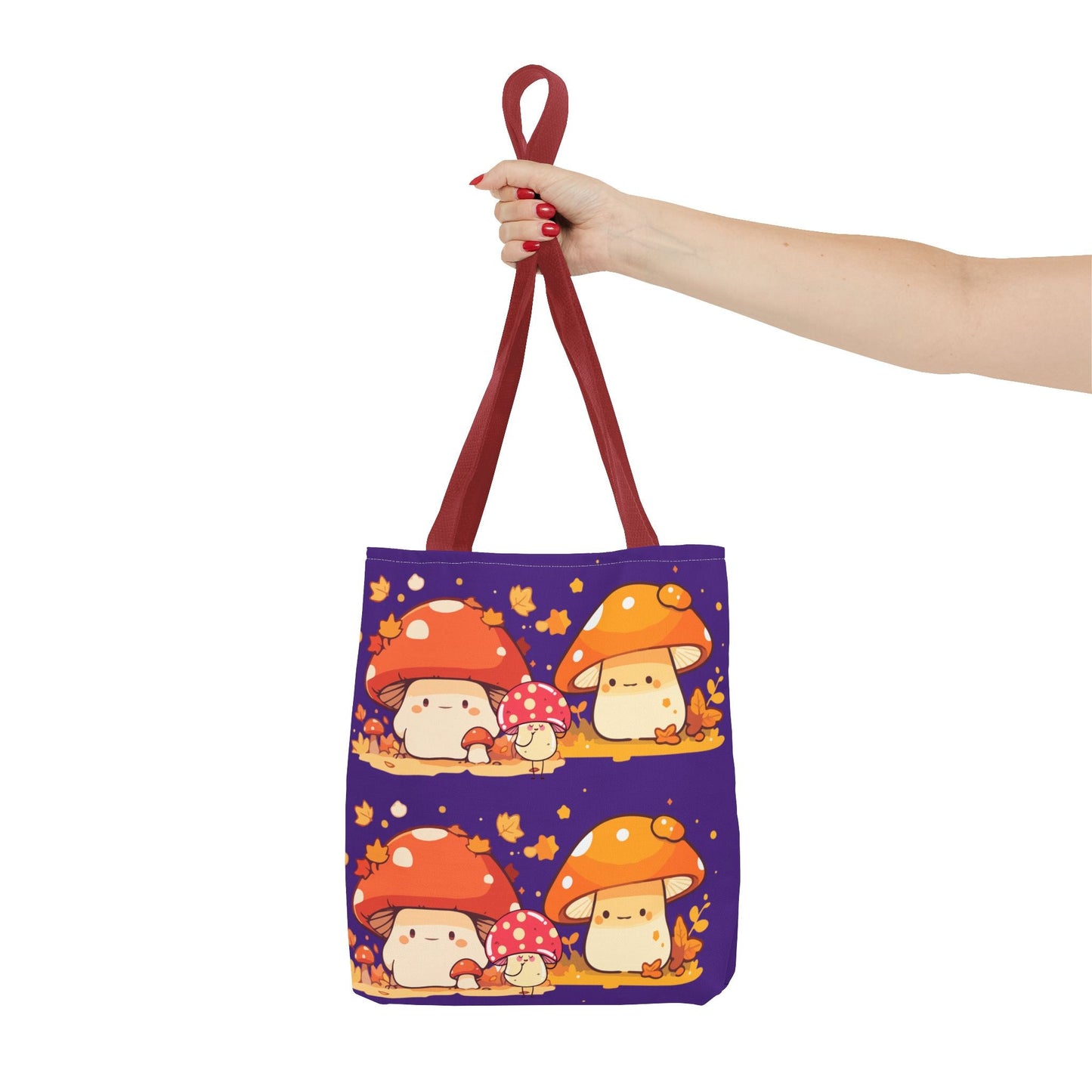 Cute Mushroom Tote Bag, Fall Tote, Autumn Bag, Gift for Nature Lovers, Eco-Friendly Shopping Bag