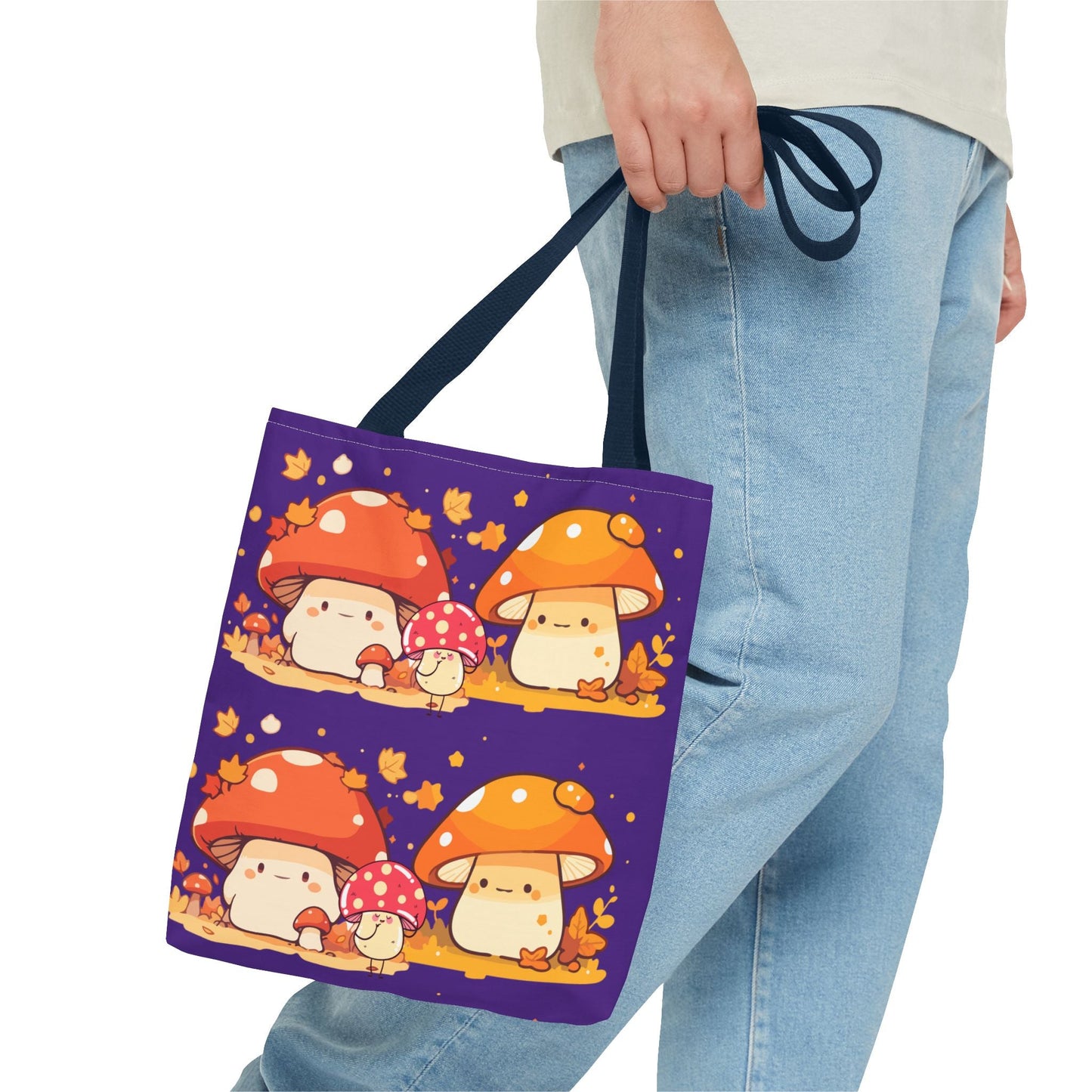 Cute Mushroom Tote Bag, Fall Tote, Autumn Bag, Gift for Nature Lovers, Eco-Friendly Shopping Bag