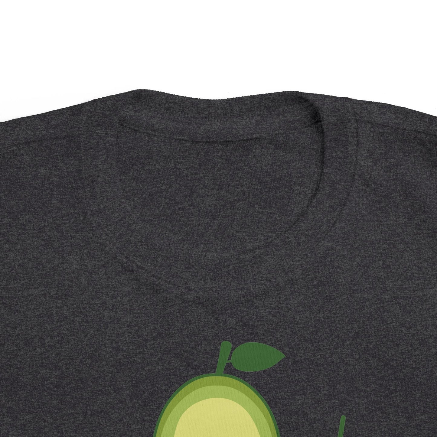Cute Vegan Toddler Tee, Playful Avocado Shirt, Kid's Eco-Friendly T-Shirt, Gift for Vegan Families, Fun Everyday Wear