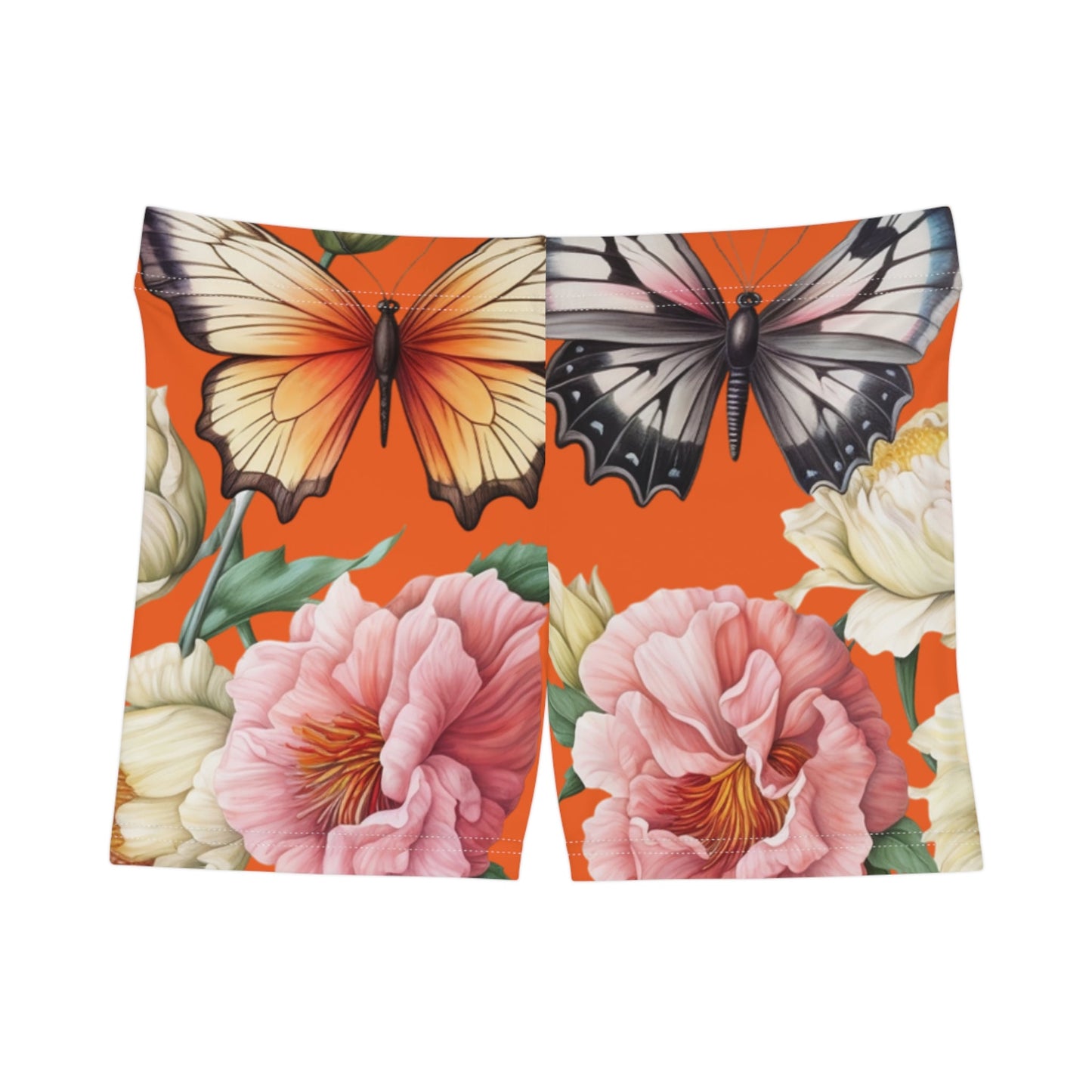 Floral Butterfly Women's Shorts