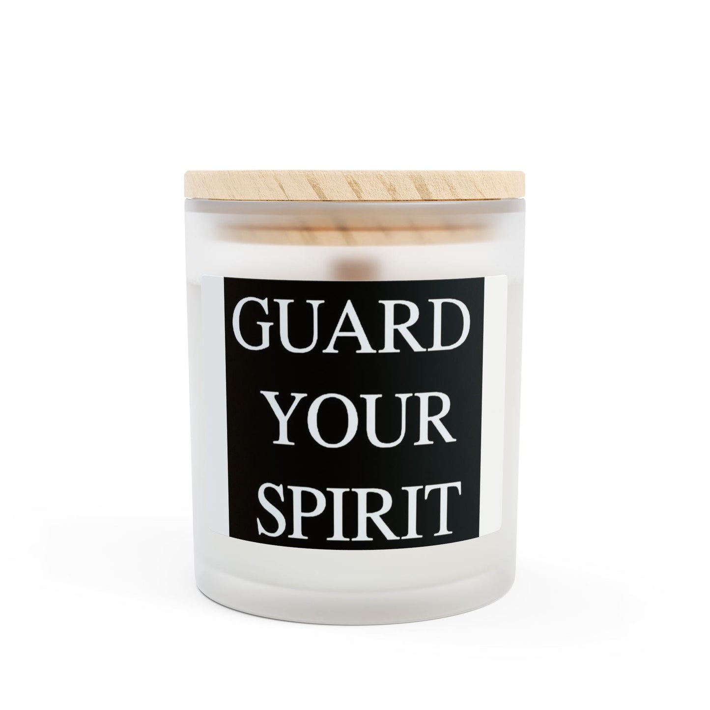 Frosted Glass Candle, 11oz