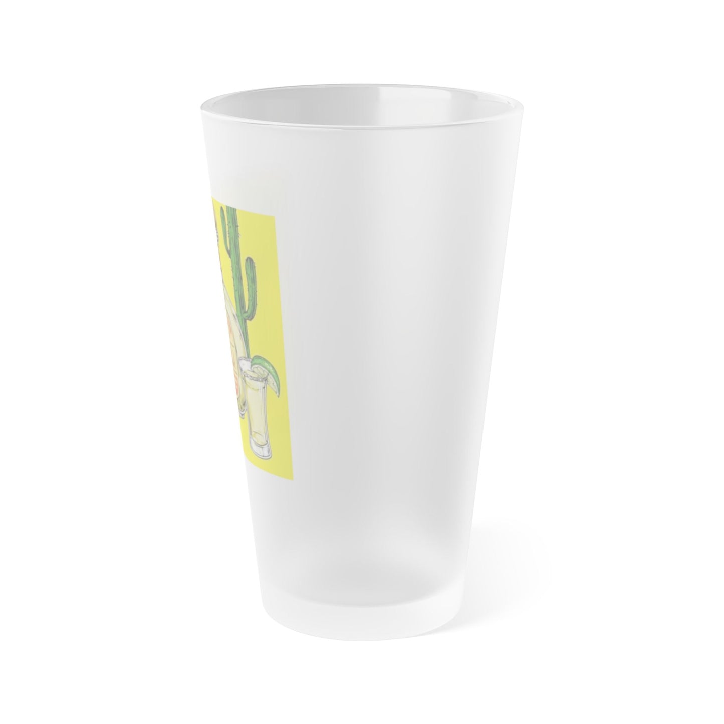 Frosted Pint Glass, 16oz