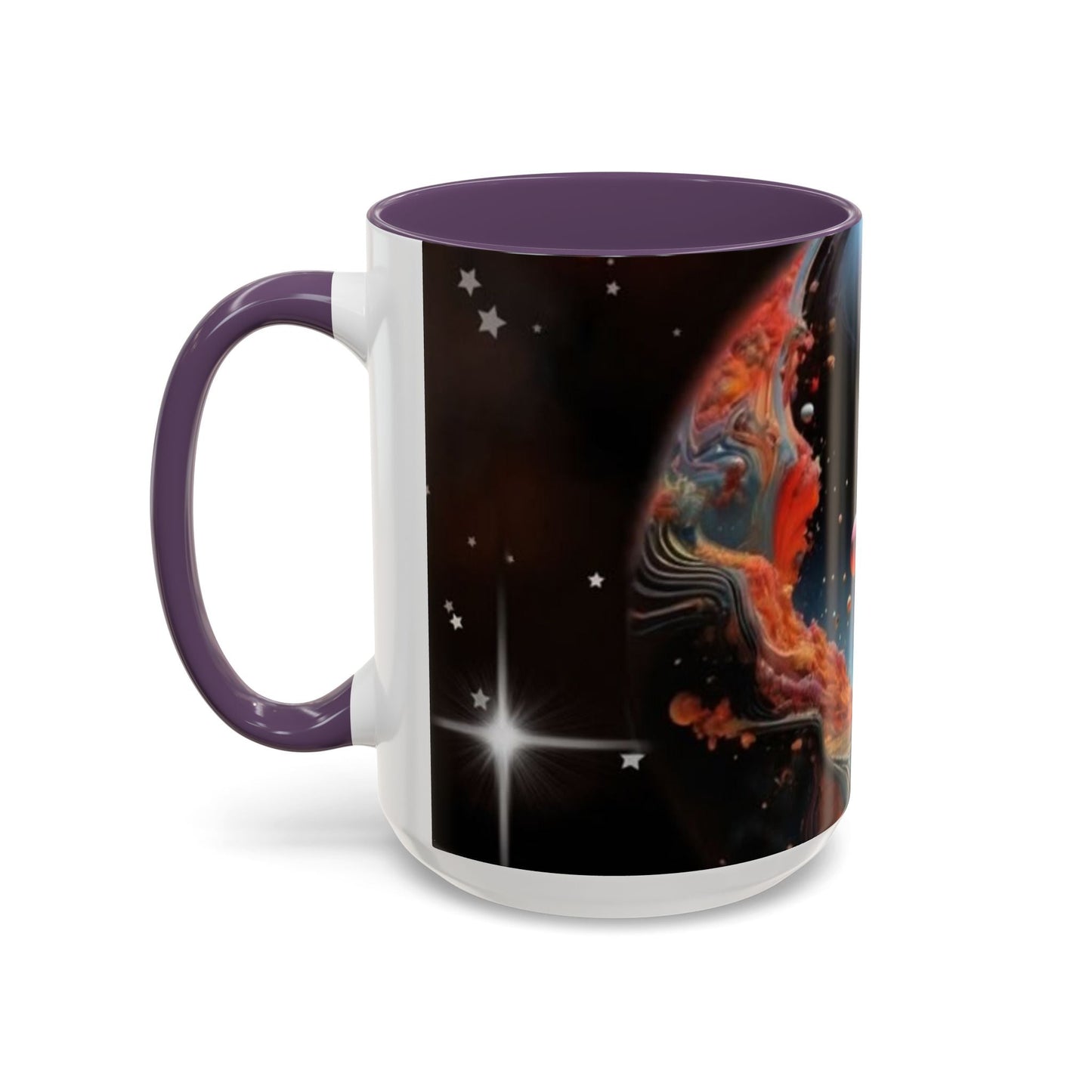 Galaxy coffee mugs -Space Art Design for Astronomy Lovers
