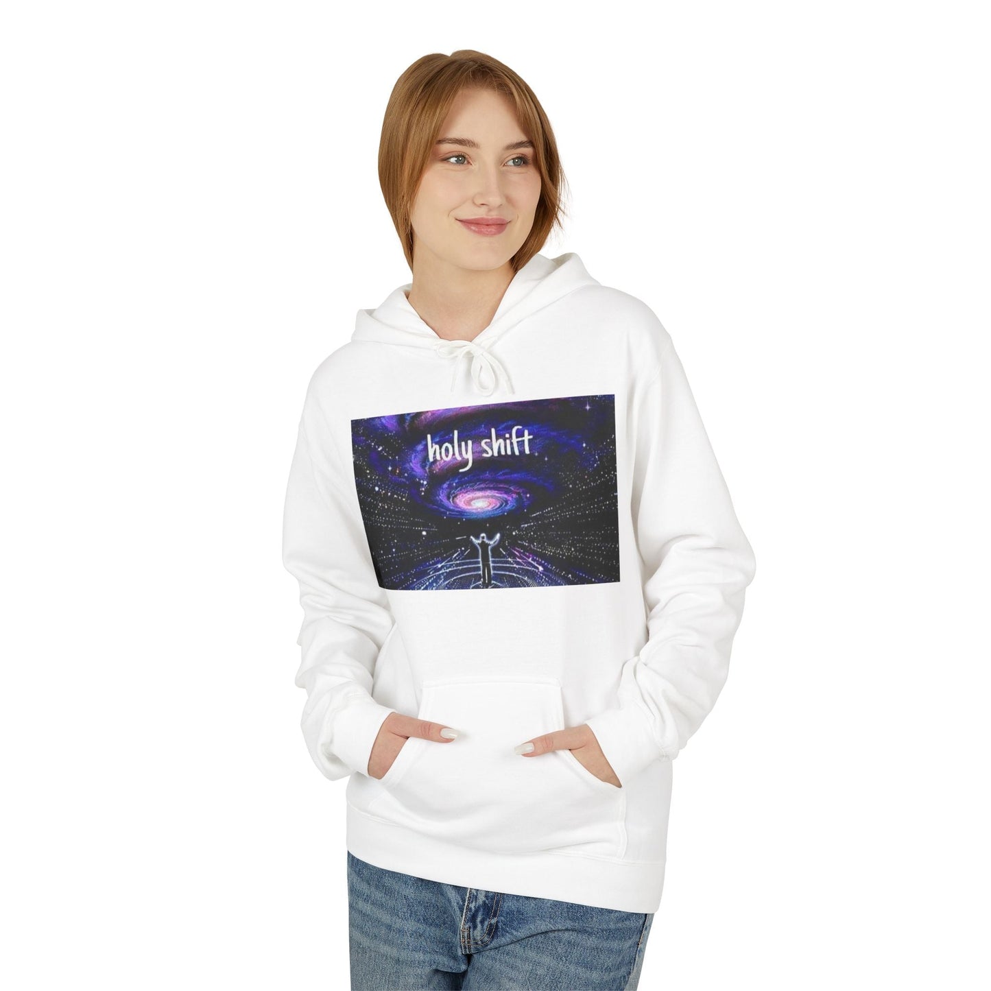 Holy Shift Graphic Hoodie - Unisex Midweight Fleece