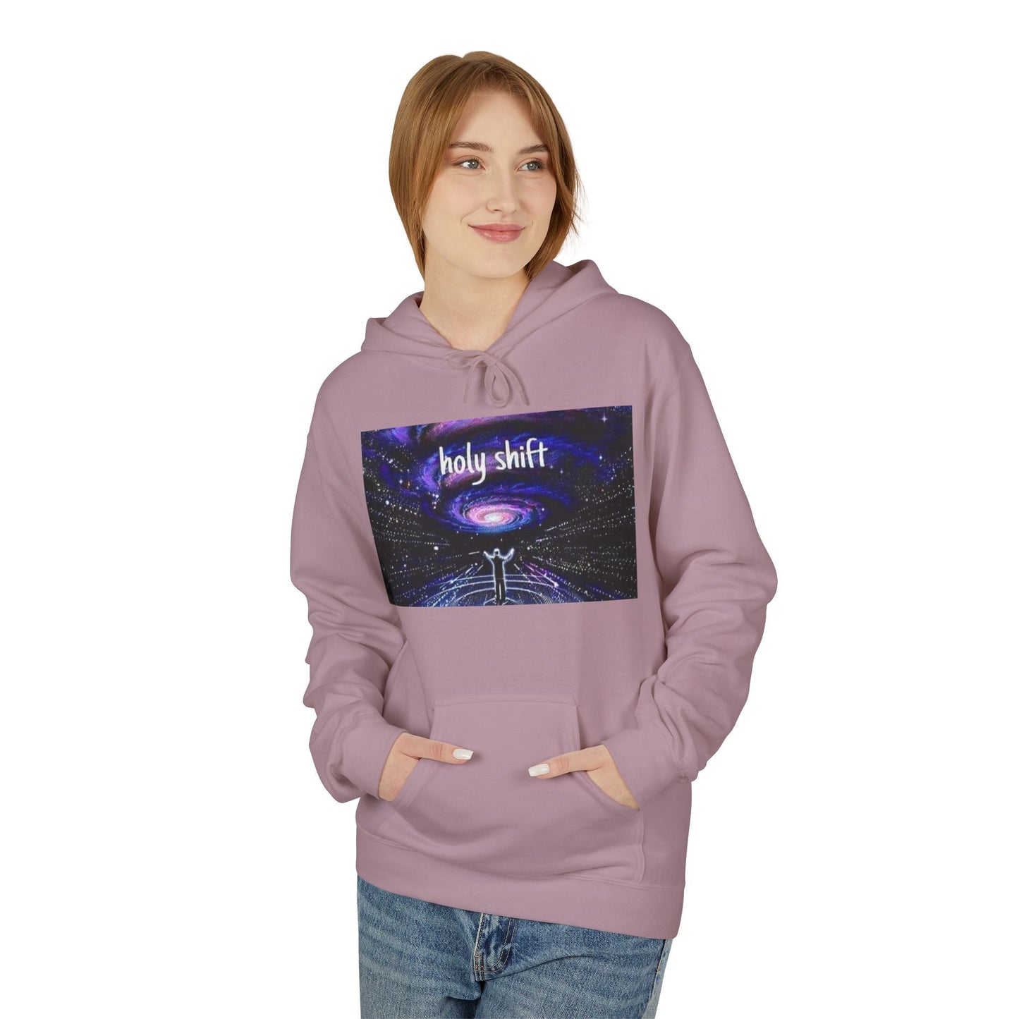 Holy Shift Graphic Hoodie - Unisex Midweight Fleece