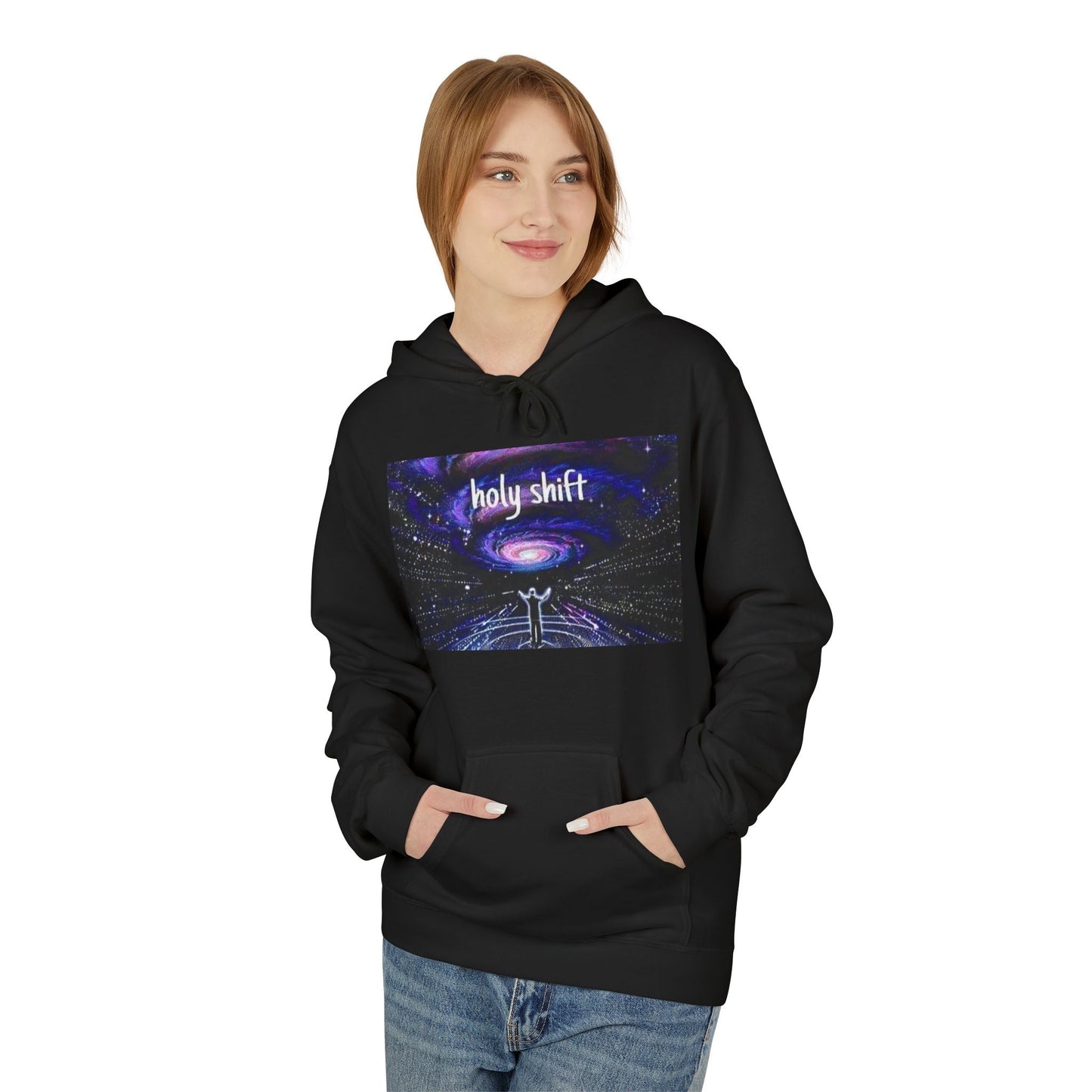Holy Shift Graphic Hoodie - Unisex Midweight Fleece