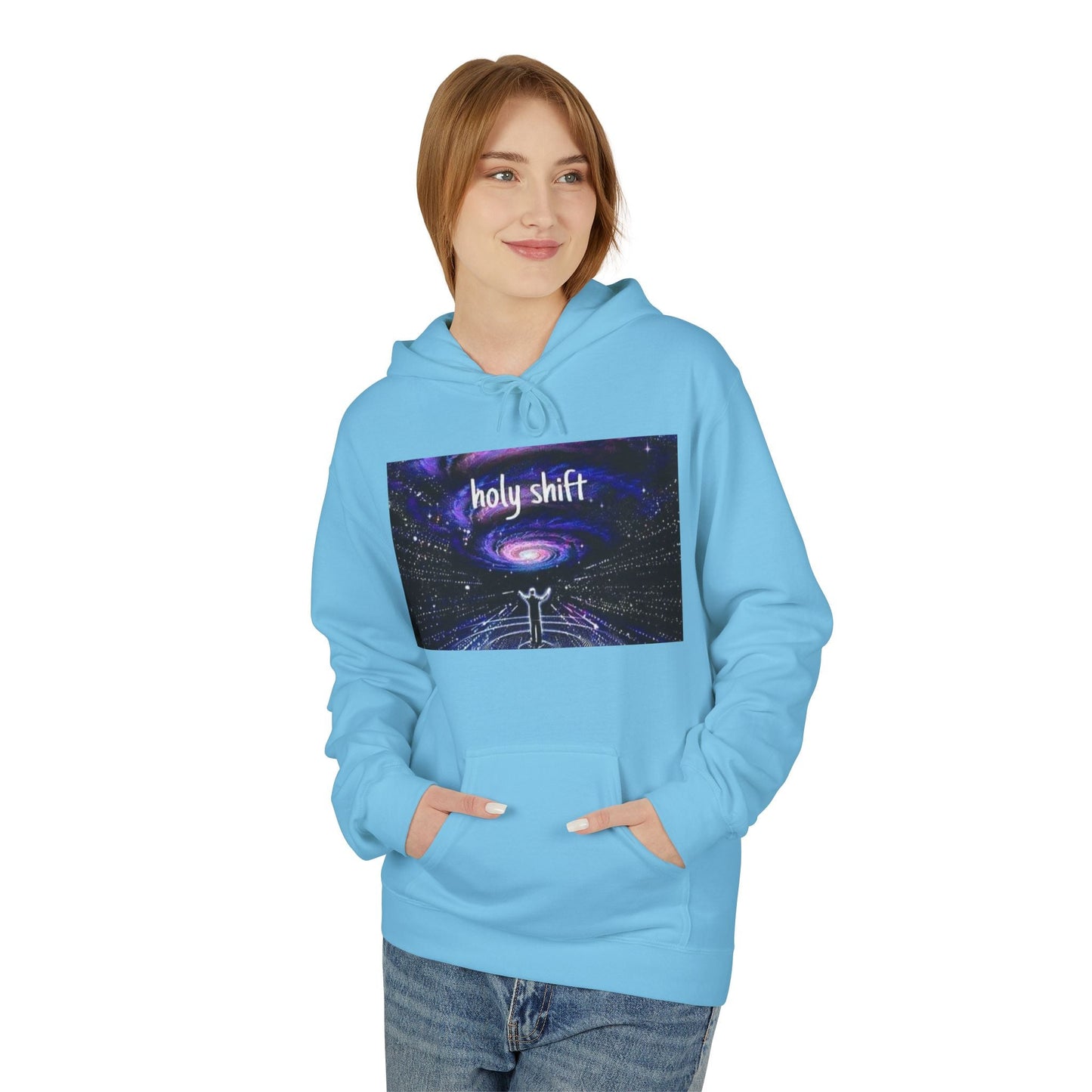 Holy Shift Graphic Hoodie - Unisex Midweight Fleece