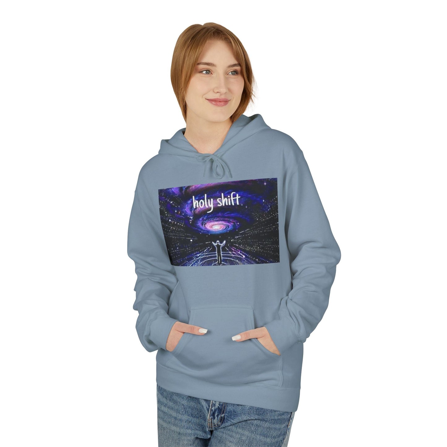 Holy Shift Graphic Hoodie - Unisex Midweight Fleece