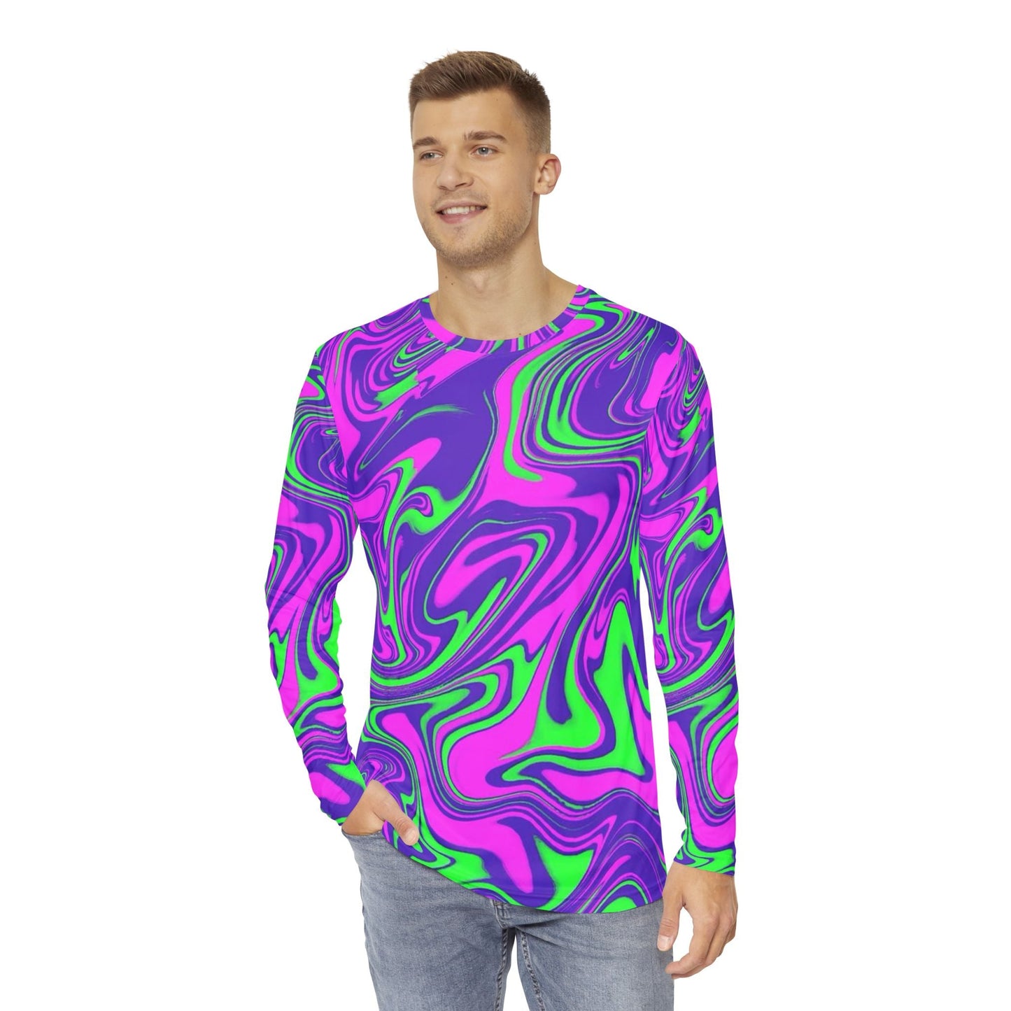 Men's Long Sleeve Shirt (AOP)