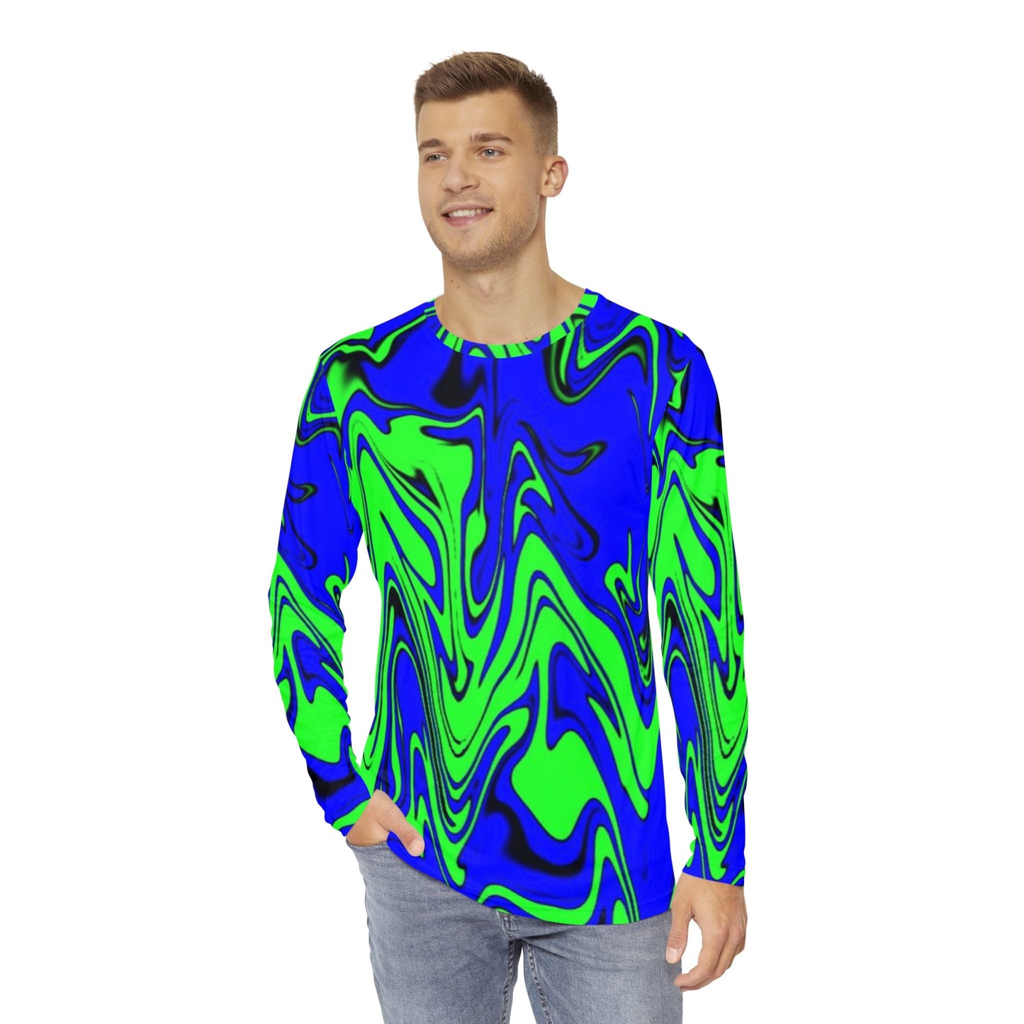 Men's Long Sleeve Shirt (AOP)