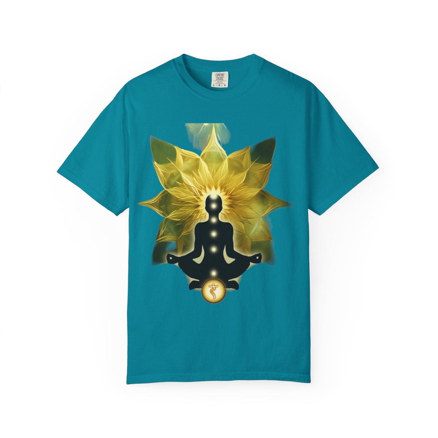 Mindful Meditation T-Shirt | Spiritual Garment-Dyed Tee for Yoga Lovers, Gift for Wellness Enthusiasts, Perfect for Birthdays, Mindfulness
