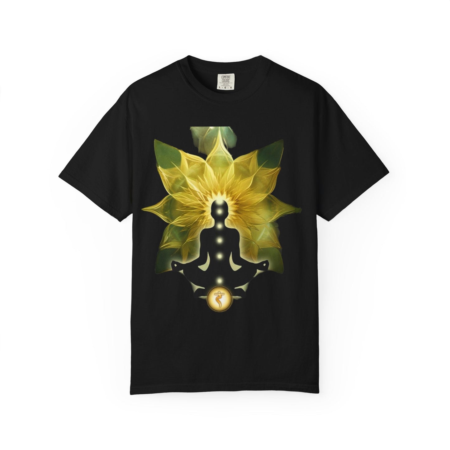 Mindful Meditation T-Shirt | Spiritual Garment-Dyed Tee for Yoga Lovers, Gift for Wellness Enthusiasts, Perfect for Birthdays, Mindfulness