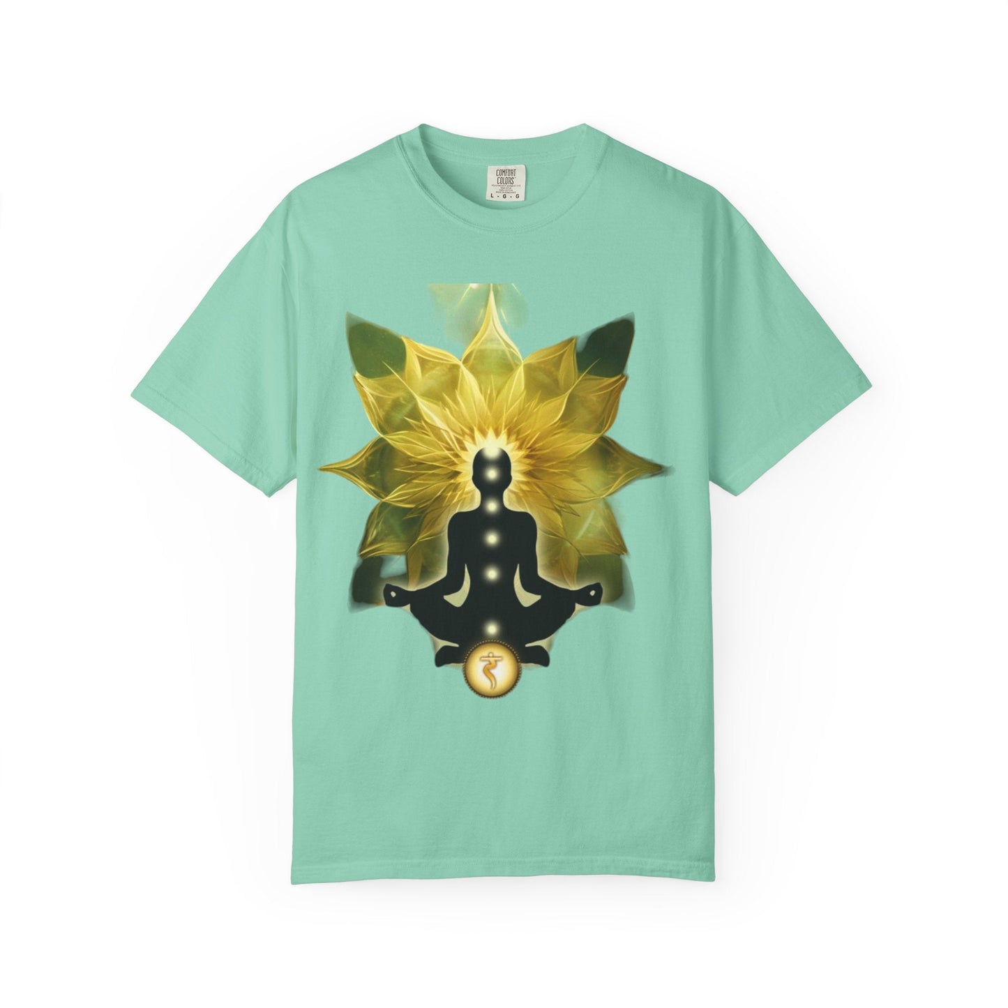 Mindful Meditation T-Shirt | Spiritual Garment-Dyed Tee for Yoga Lovers, Gift for Wellness Enthusiasts, Perfect for Birthdays, Mindfulness