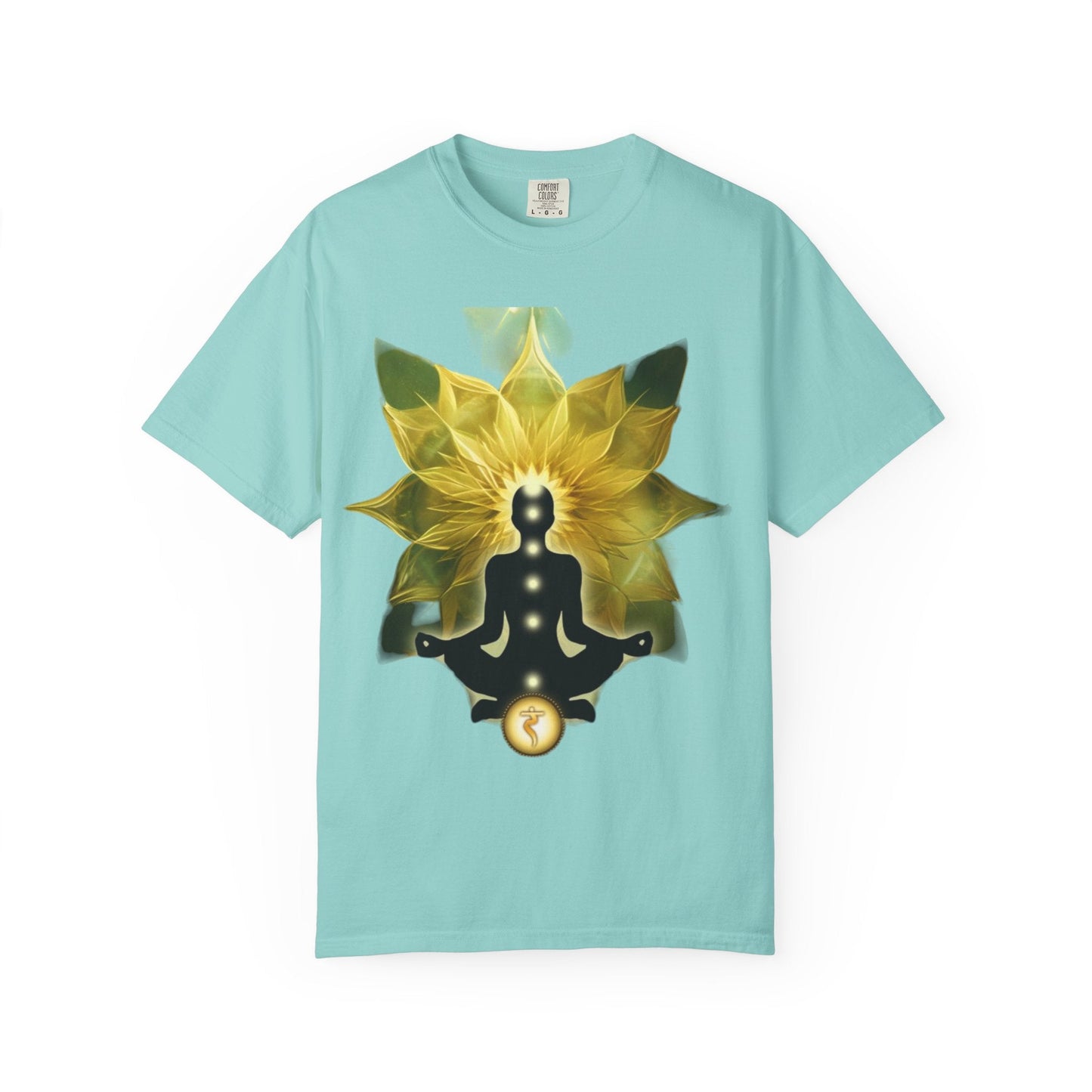 Mindful Meditation T-Shirt | Spiritual Garment-Dyed Tee for Yoga Lovers, Gift for Wellness Enthusiasts, Perfect for Birthdays, Mindfulness